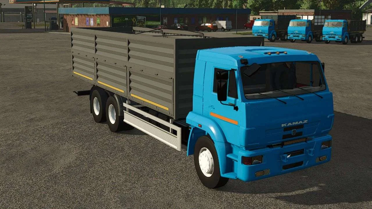 FS25 KAMAZ 65117 v1.0 Trucks Mod FS25 Mod Free Download