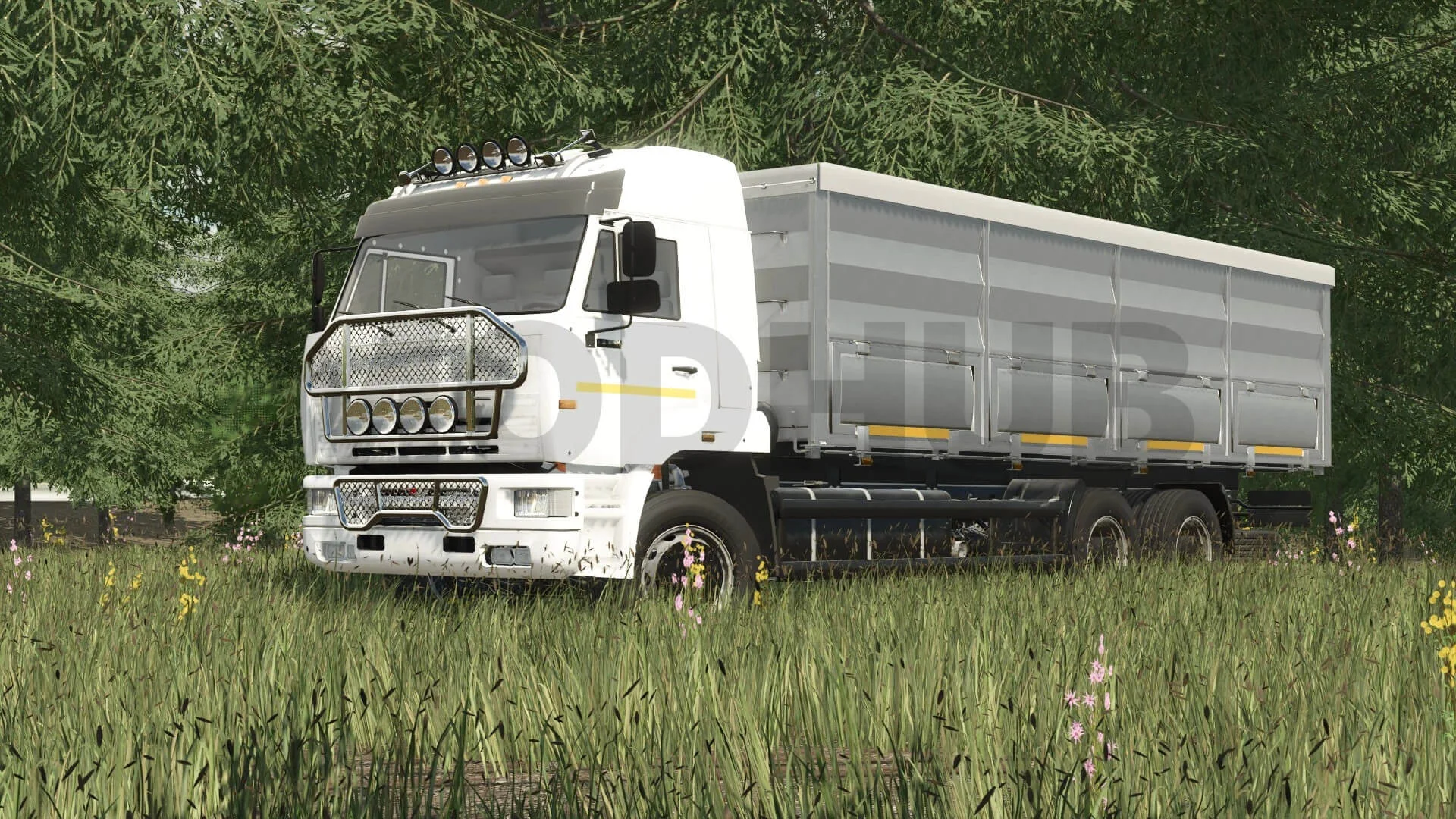 FS25 KAMAZ-6520 Mammoth V1.0.1.2 Trucks Mod FS25 Mod Free Download