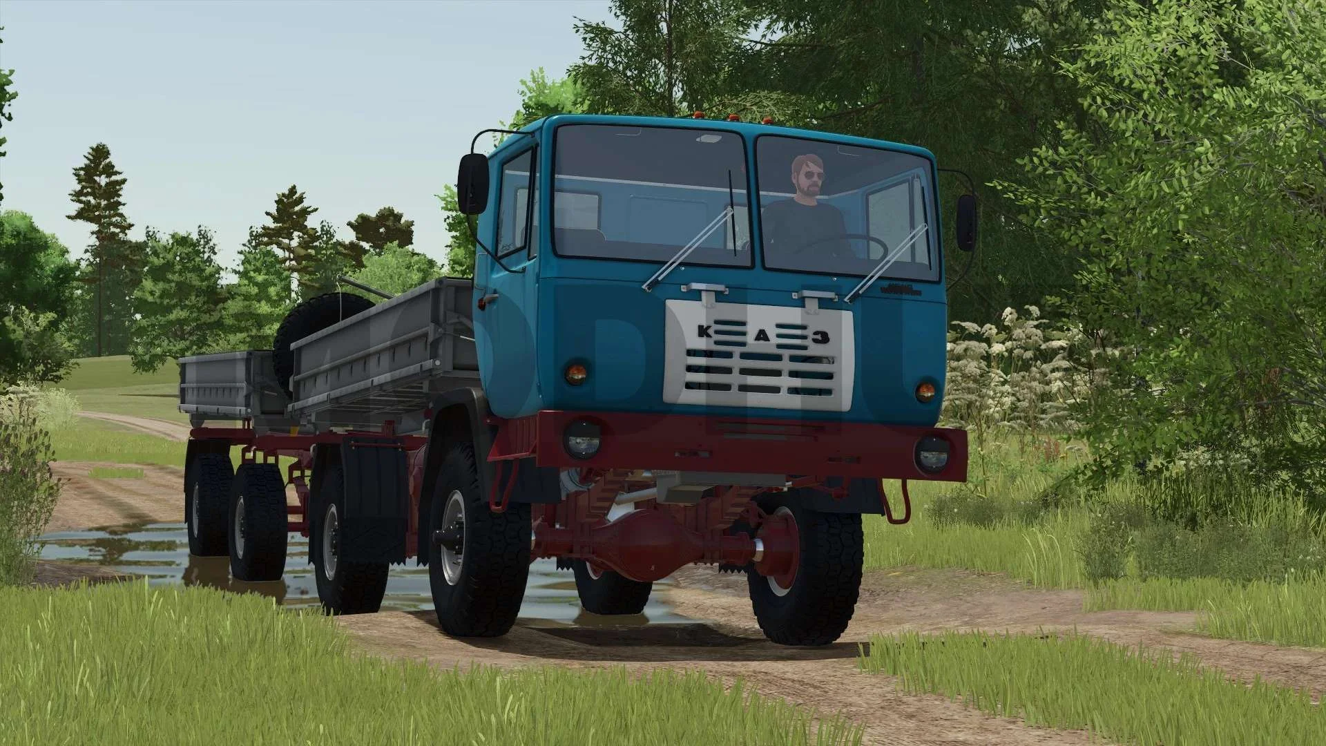 FS25 KAZ-4540 Kolhida v1.0 Trucks Mod FS25 Mod Free Download
