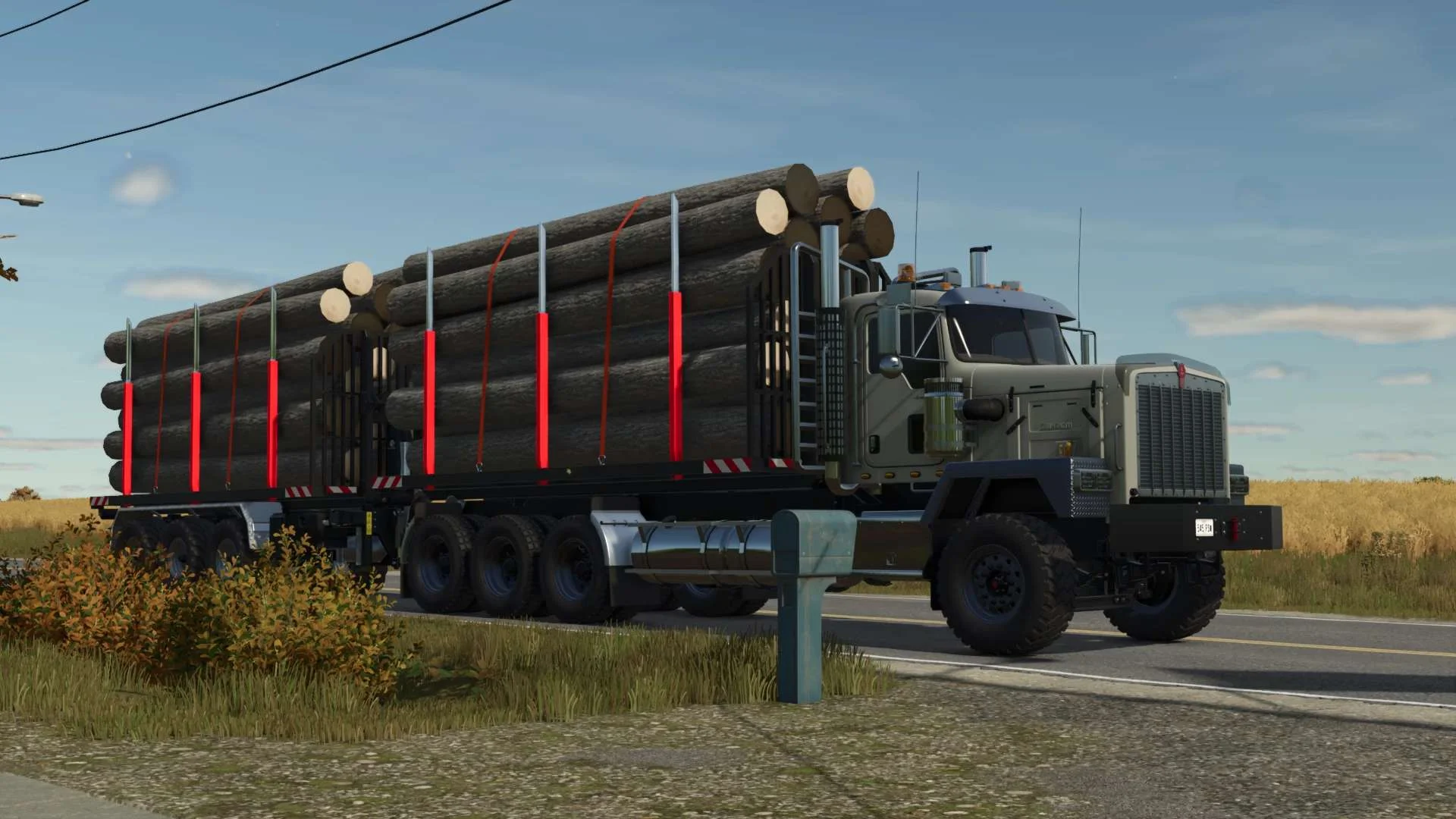 FS25 Kenworth C500 v1.2 Trucks Mod FS25 Mod Free Download