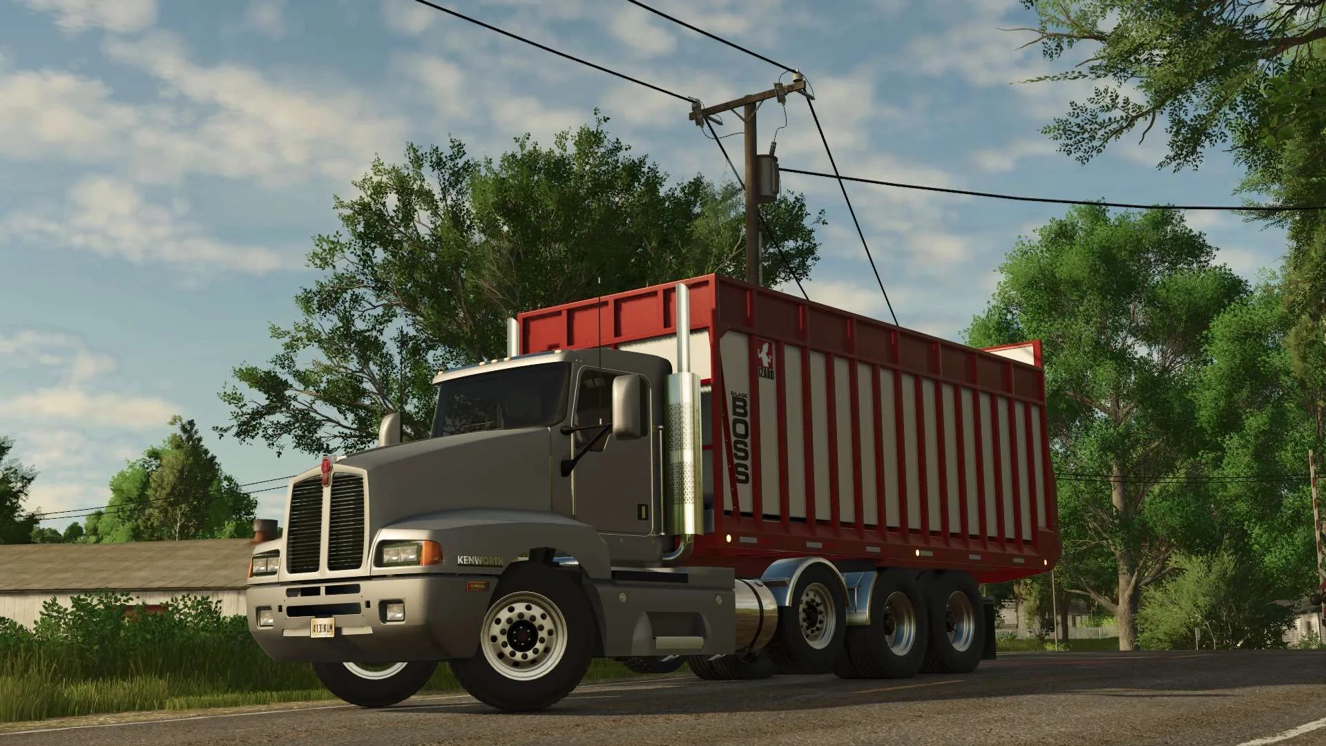 FS25 Kenworth T600 AR v1.0 Trucks Mod FS25 Mod Free Download