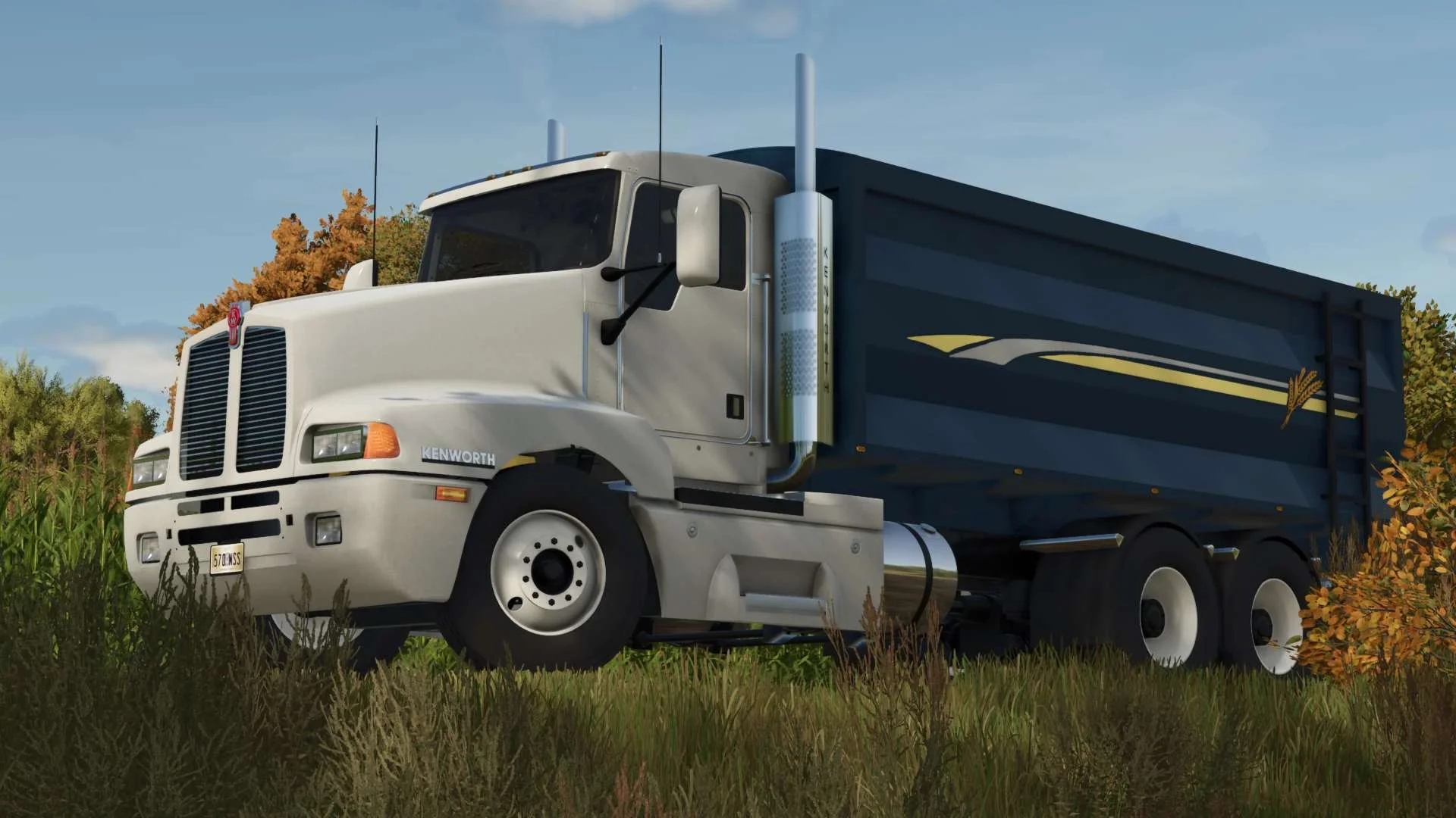 FS25 Kenworth T600 Farm Truck v1.0 Trucks Mod FS25 Mod Free Download