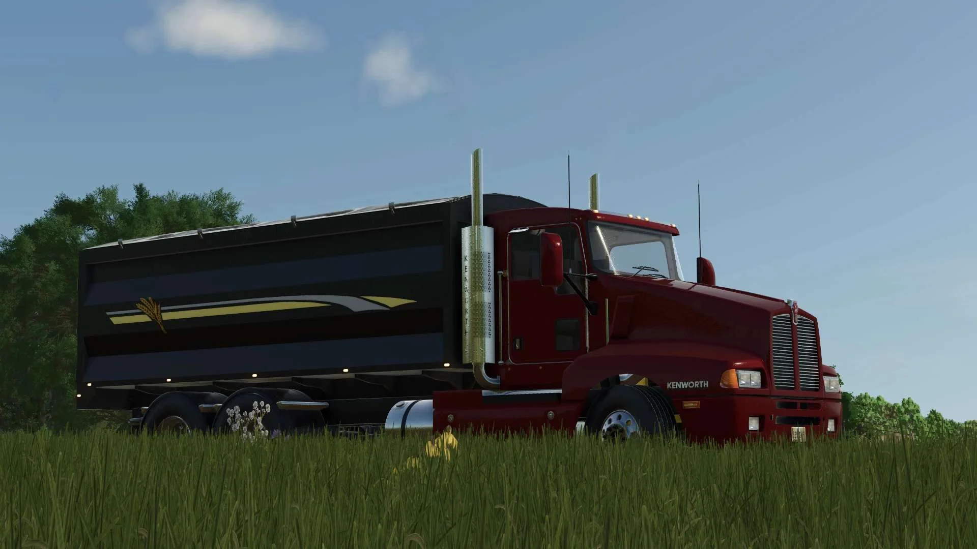 FS25 Kenworth T600 Farm Truck v1.1 Trucks Mod FS25 Mod Free Download
