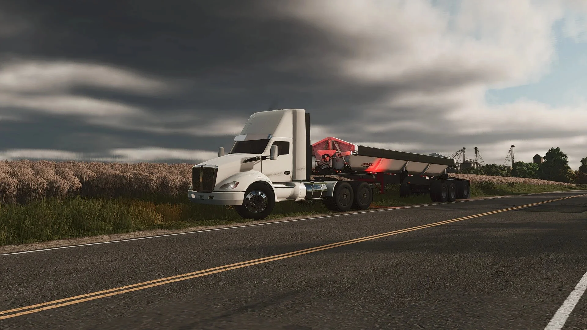 FS25 Kenworth T680 Daycab 2019 v1.0 Trucks Mod FS25 Mod Free Download