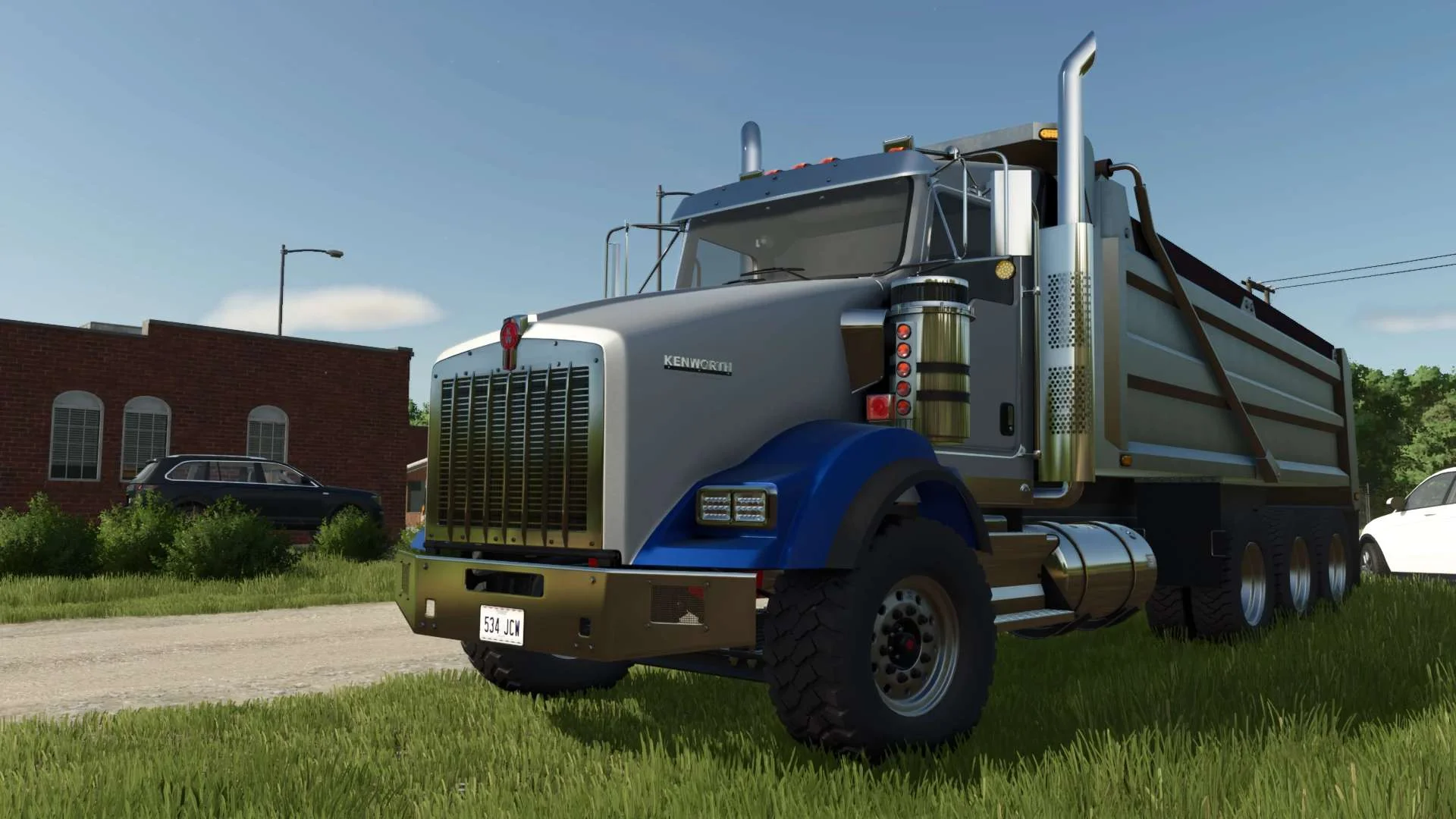 FS25 Kenworth T800 Dumper v1.2 Trucks Mod FS25 Mod Free Download