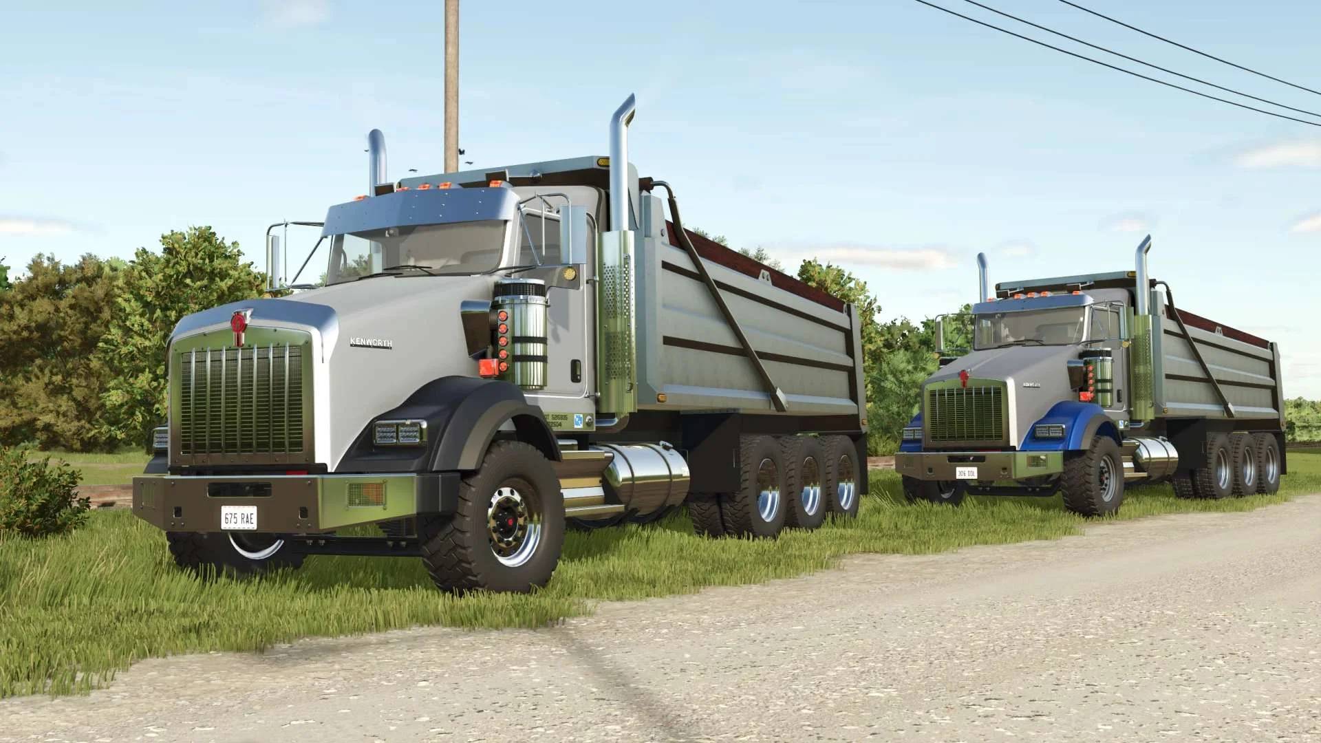 FS25 Kenworth T800 Dumper v1.4 Trucks Mod FS25 Mod Free Download
