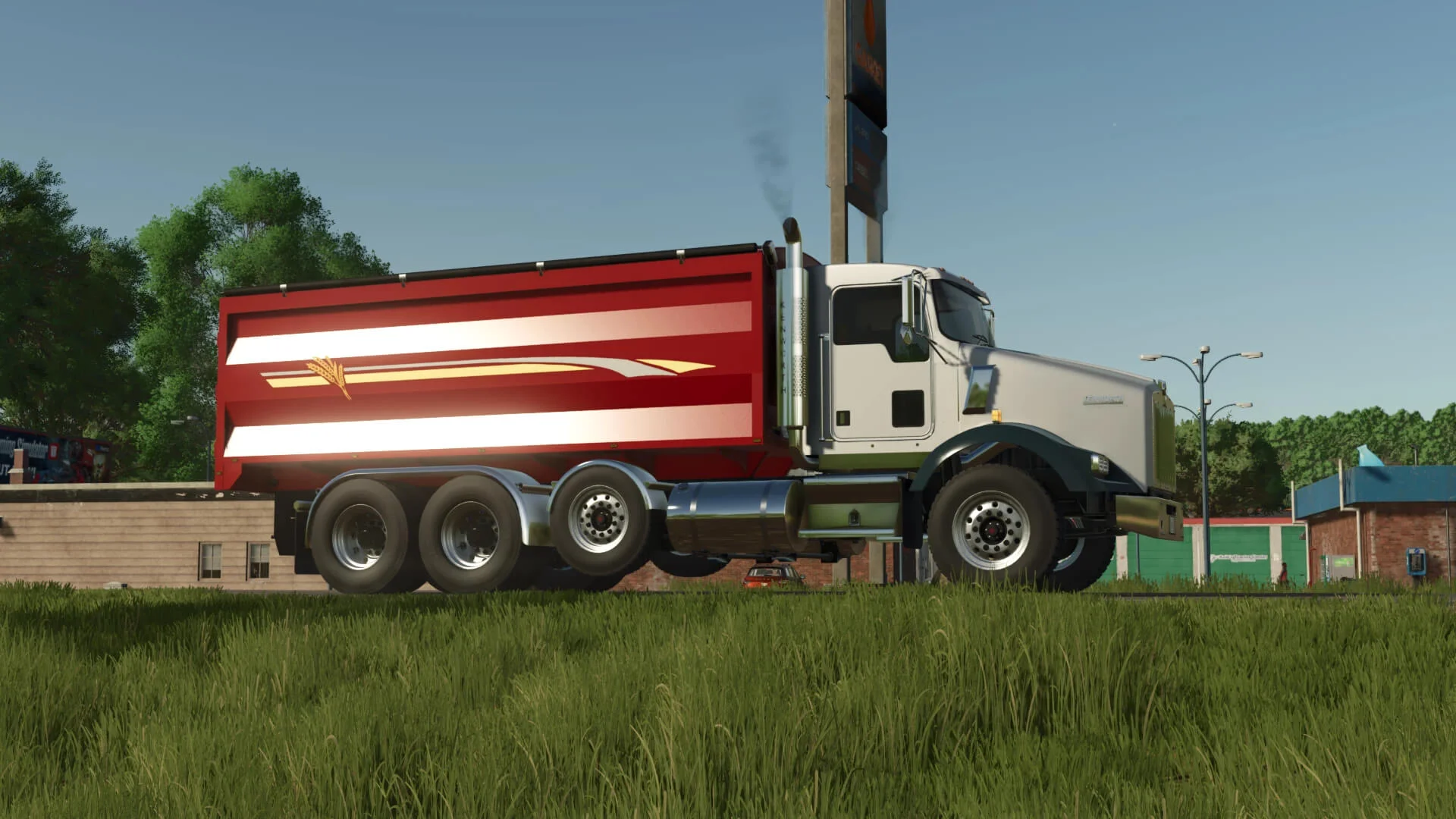 FS25 Kenworth T800 Farm Truck v1.1 Trucks Mod FS25 Mod Free Download