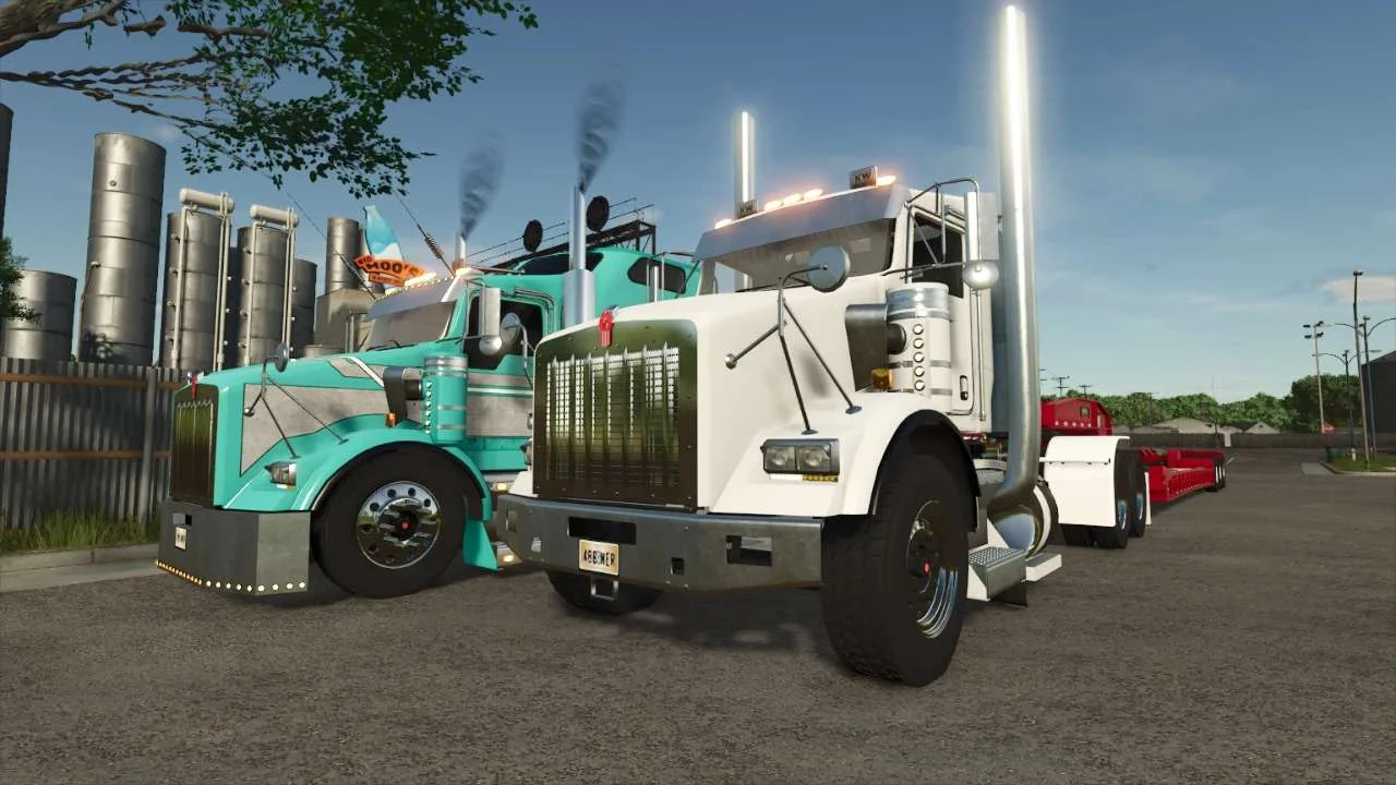 FS25 Kenworth T800 Rework v1.3 Trucks Mod FS25 Mod Free Download