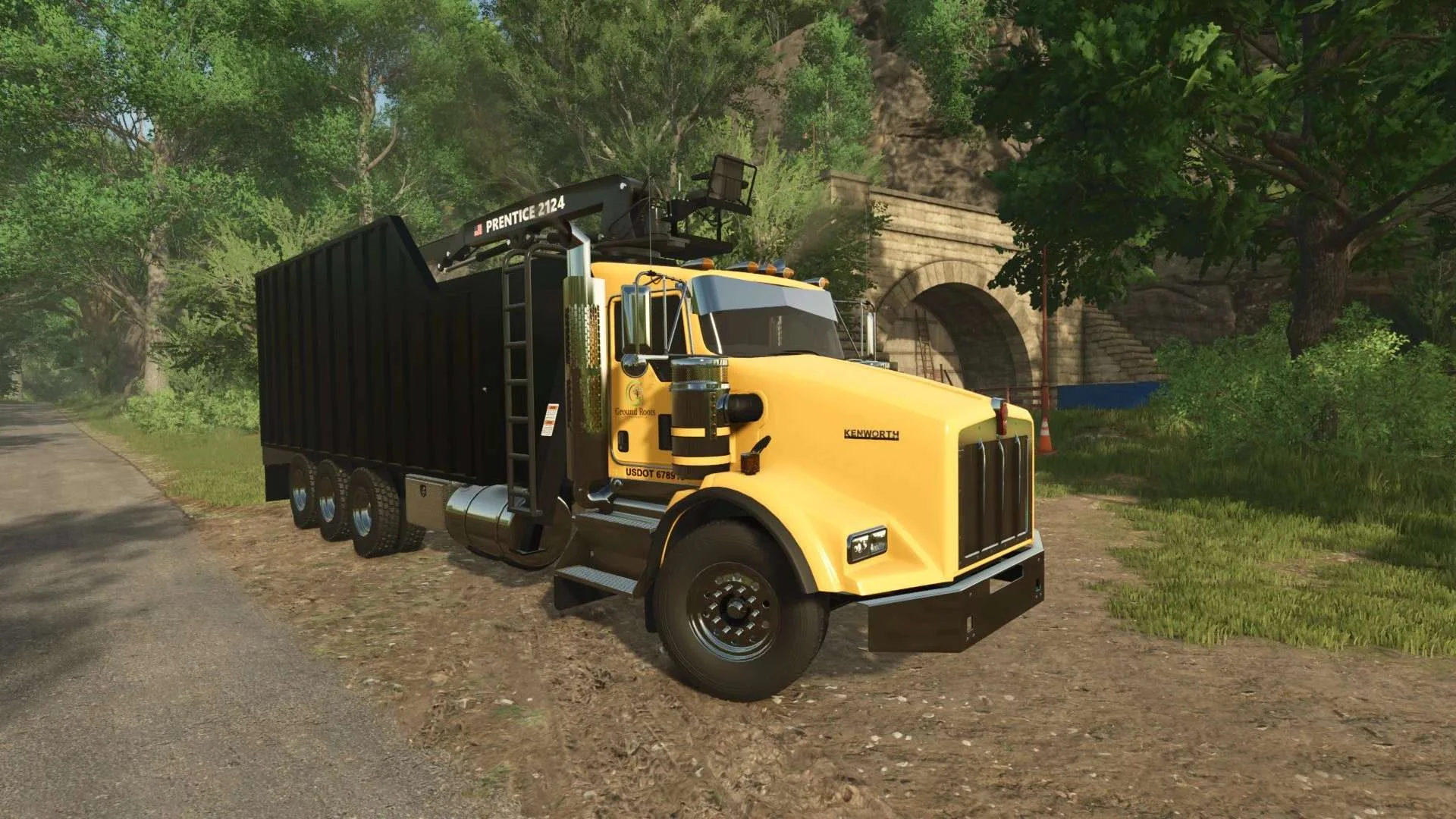 FS25 Kenworth T800 Storm Body Truck v1.1 Trucks Mod FS25 Mod Free Download