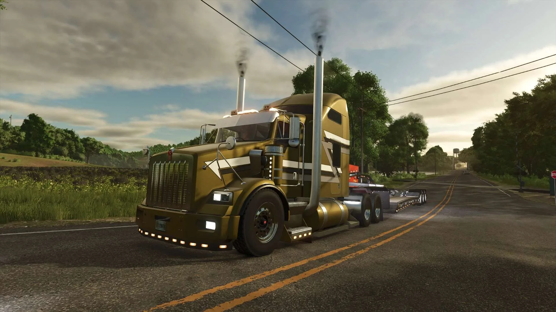 FS25 Kenworth T800 v1.0 Trucks Mod FS25 Mod Free Download
