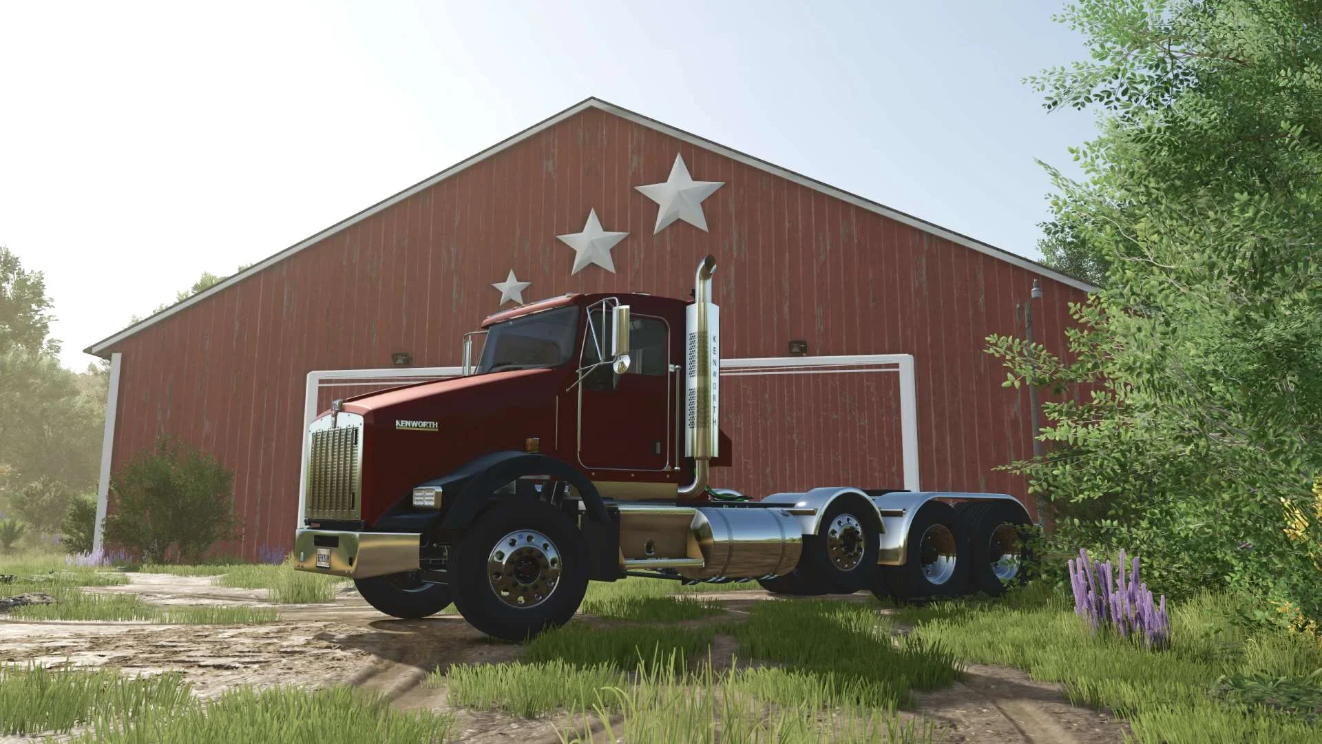 FS25 Kenworth T800 v1.3 Trucks Mod FS25 Mod Free Download