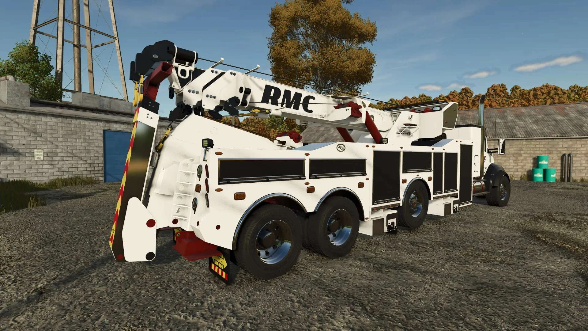 FS25 Kenworth T880 Rotator Fix v1.0 Trucks Mod FS25 Mod Free Download