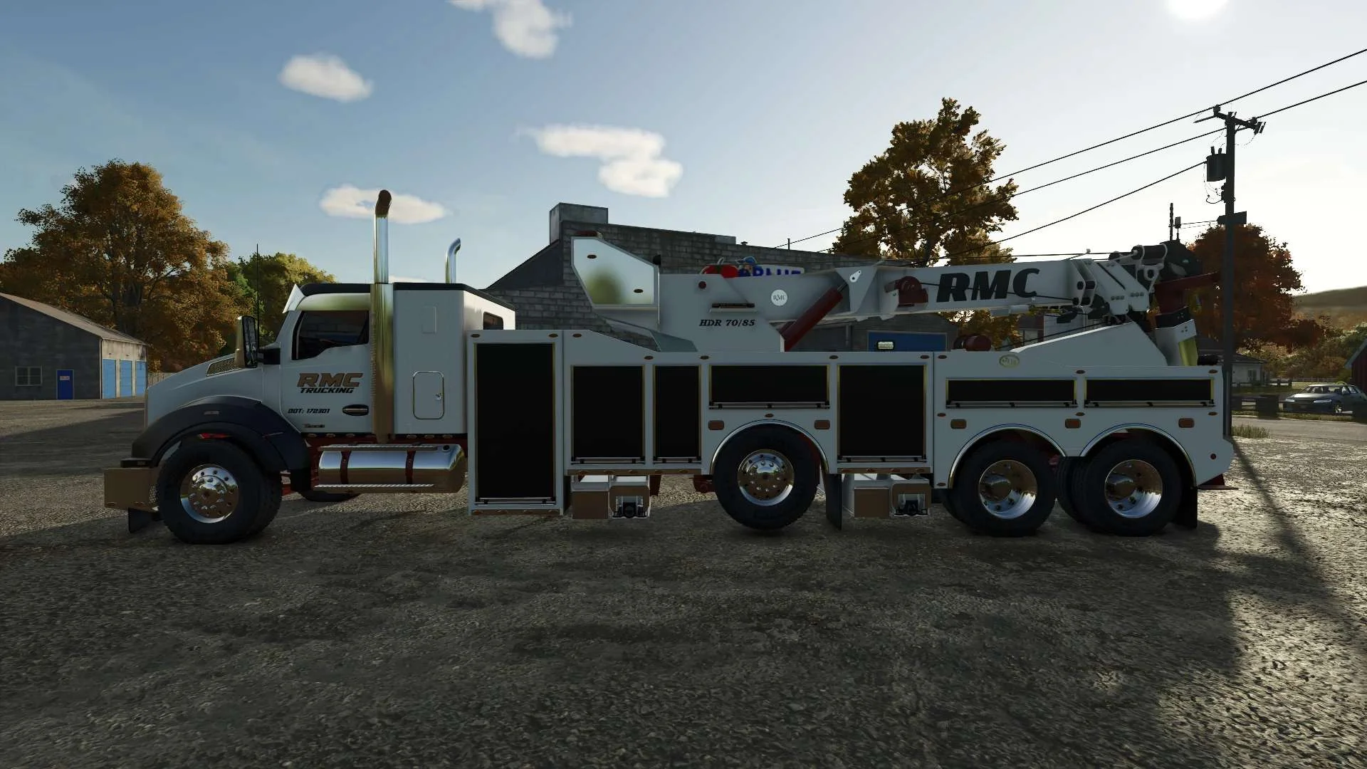 FS25 Kenworth T880 Rotator v1.0 Trucks Mod FS25 Mod Free Download