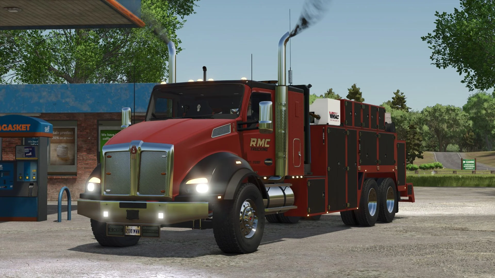 FS25 Kenworth T880 Service Truck V1.0 Trucks Mod FS25 Mod Free Download