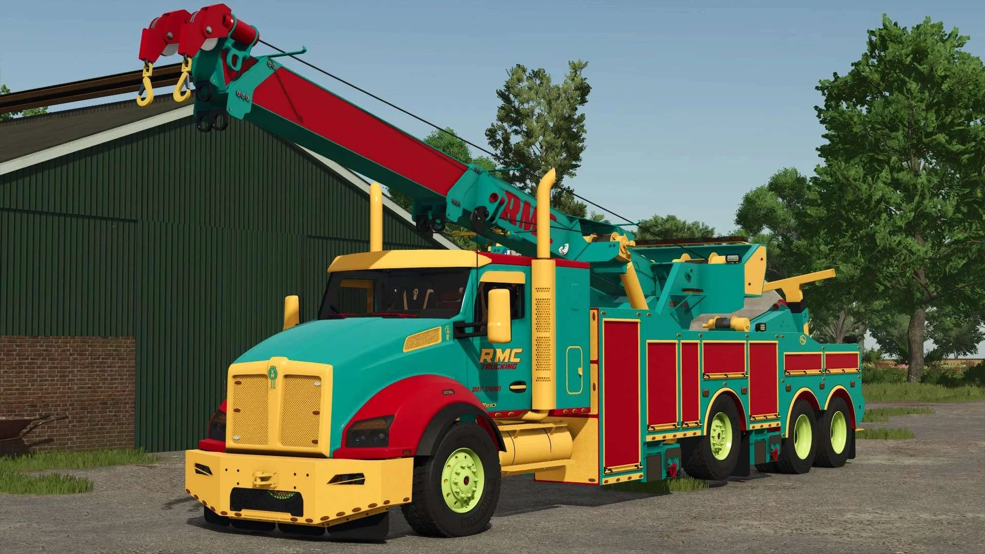 FS25 Kenworth T880 Trucks Pack v1.0 FS25 Mod Free Download