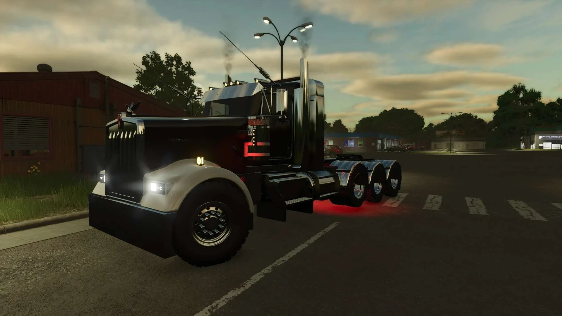 FS25 Kenworth W900L Truck v1.0 Trucks Mod FS25 Mod Free Download