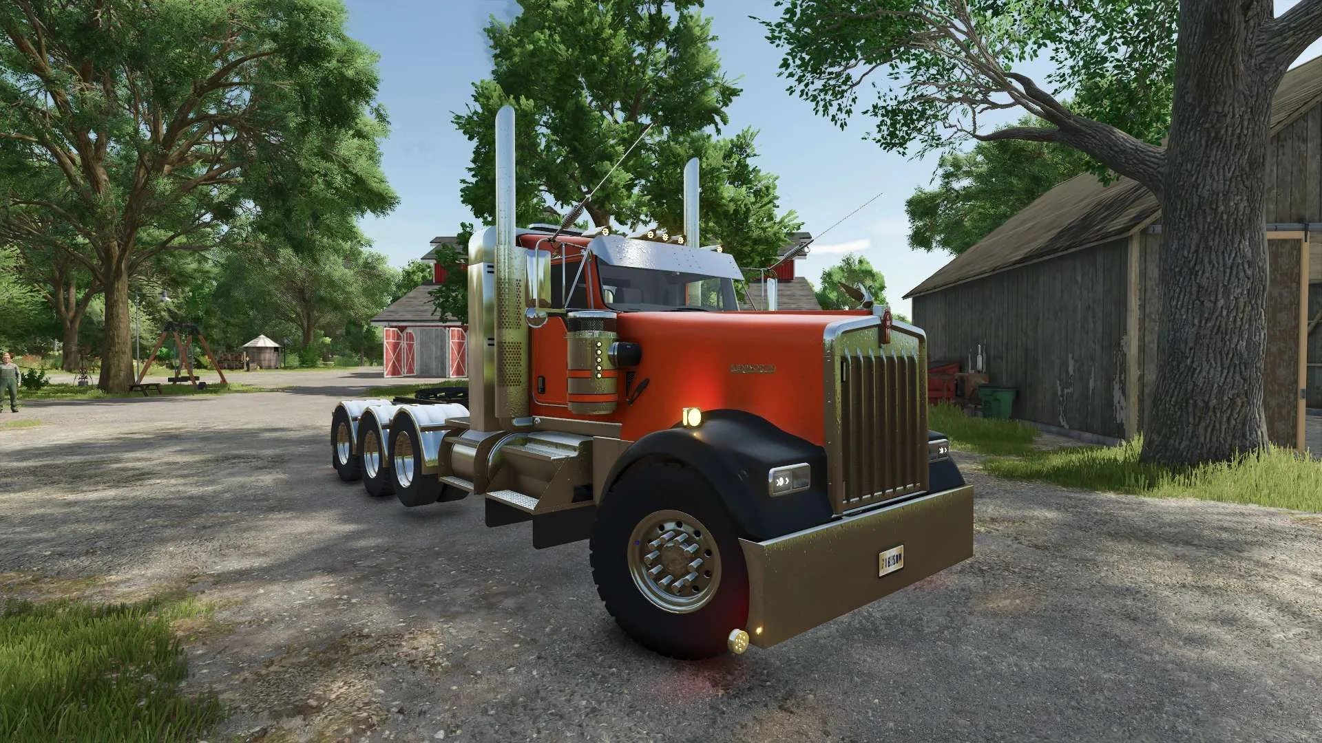 FS25 Kenworth W900L v1.3 Trucks Mod FS25 Mod Free Download