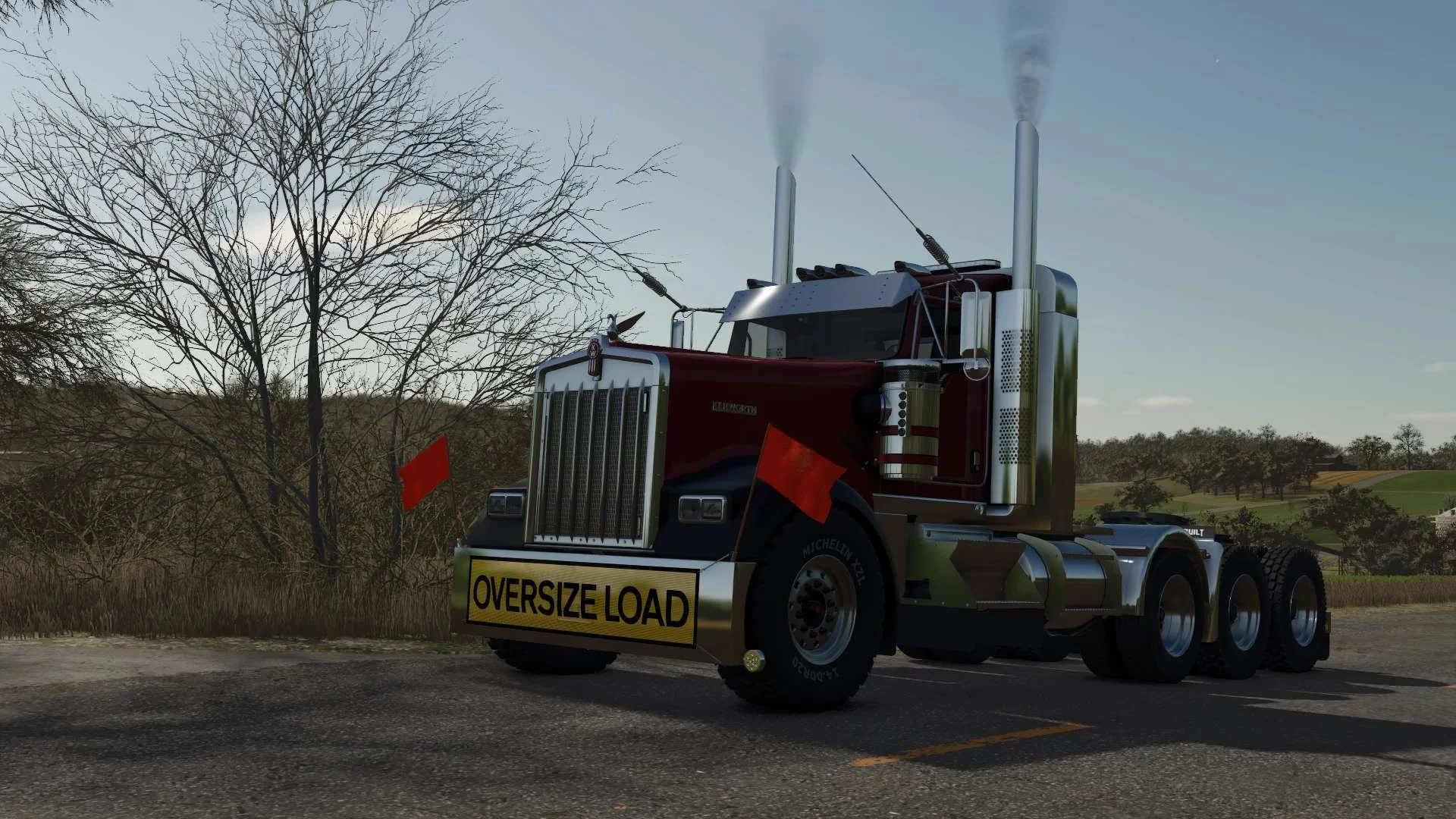 FS25 Kenworth W900L v1.7.0.1 Trucks Mod FS25 Mod Free Download