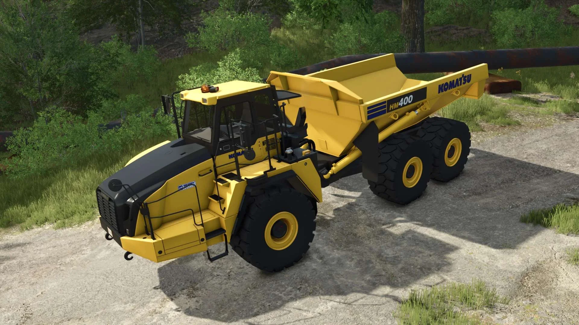 FS25 Komatsu HM400-5 v1.0.0.1 Trucks Mod FS25 Mod Free Download