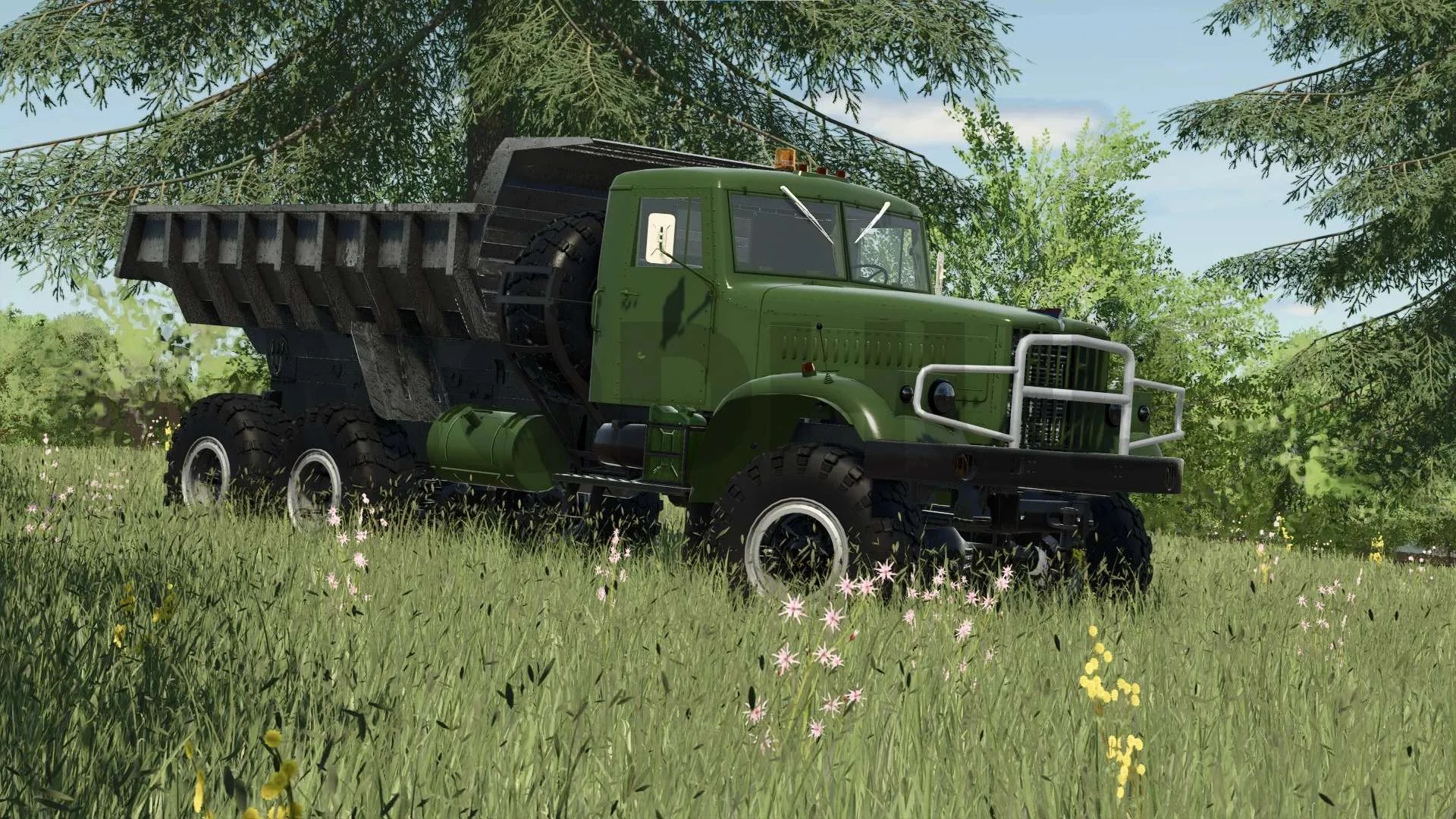 FS25 Kraz-255 v1.0.0.1 Trucks Mod FS25 Mod Free Download