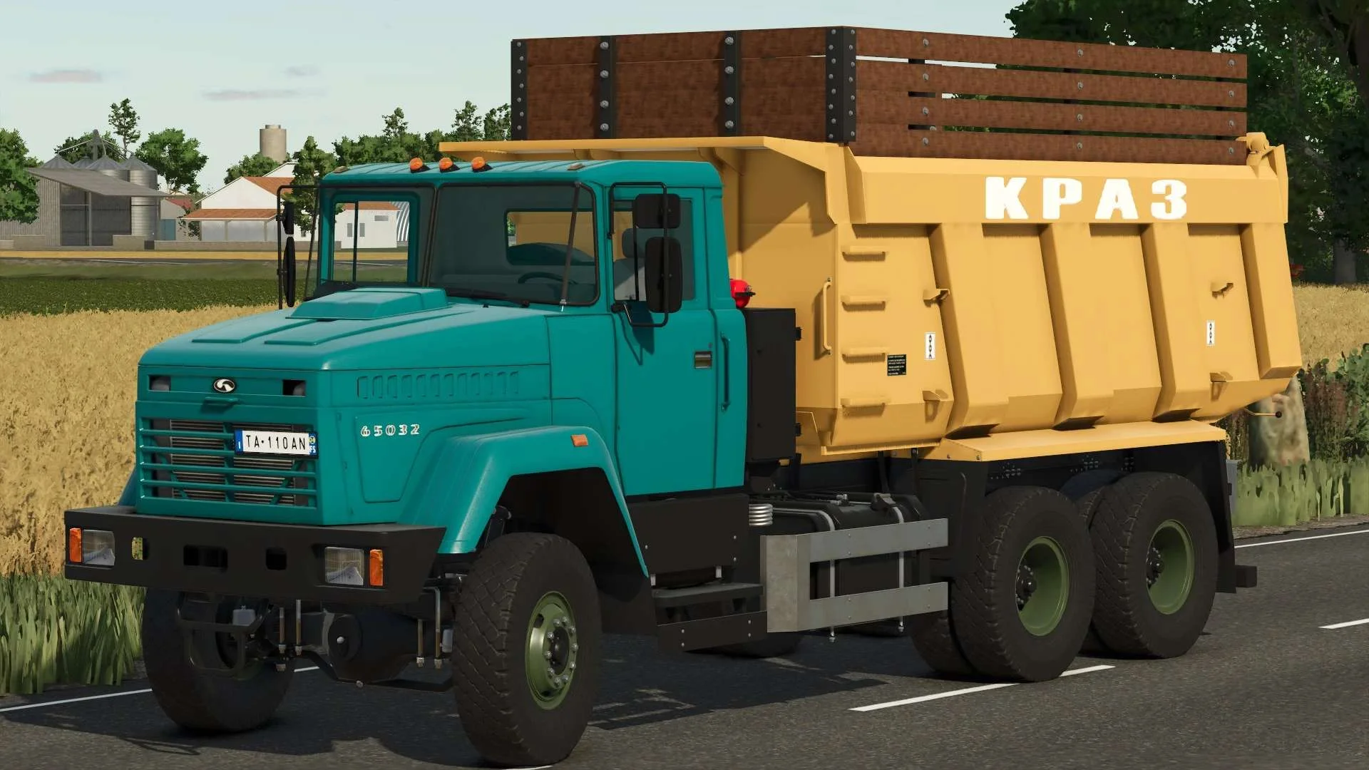 FS25 Kraz 65032 v1.0 Trucks Mod FS25 Mod Free Download