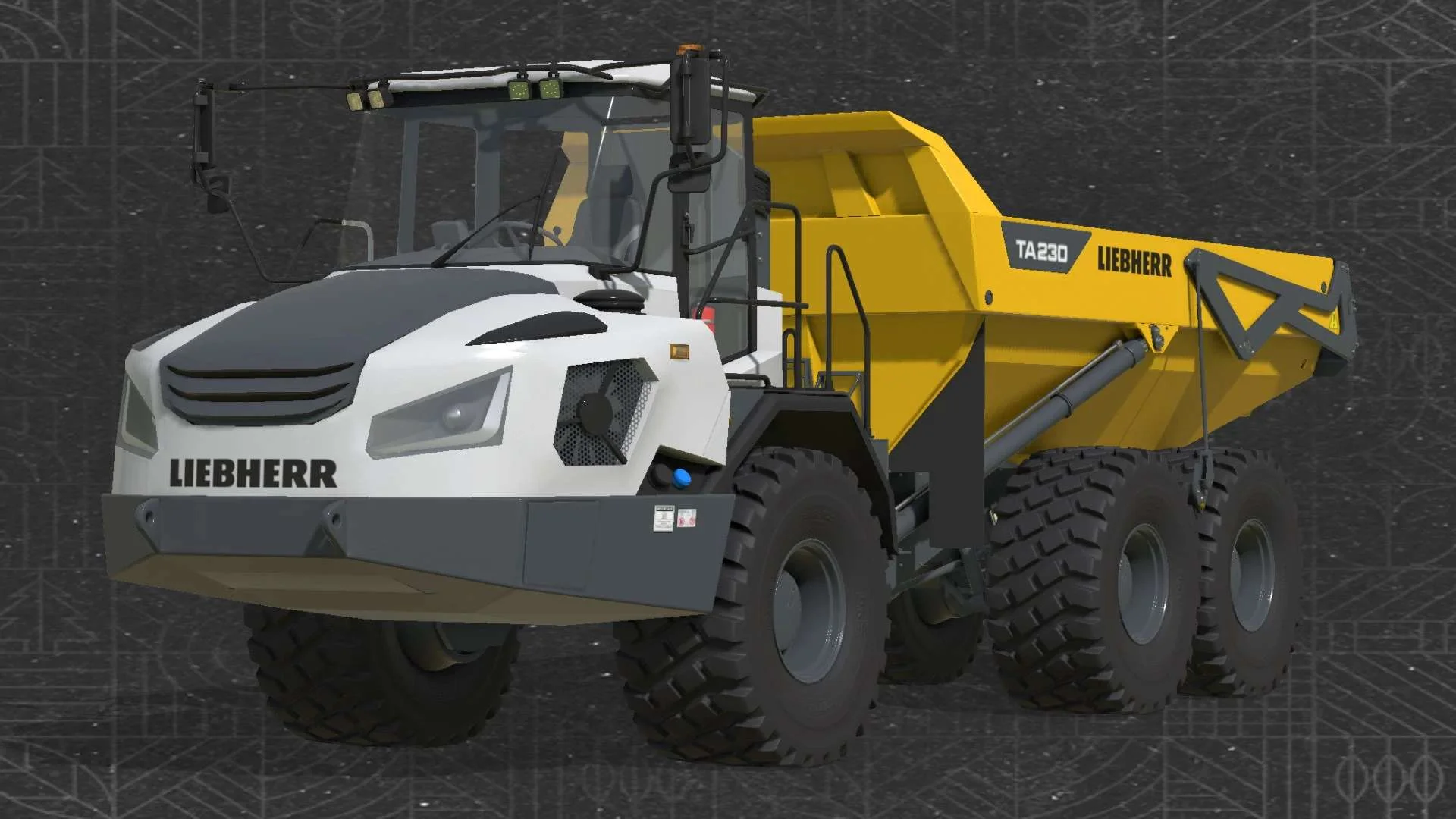 FS25 Liebherr TA230 v1.0 Trucks Mod FS25 Mod Free Download