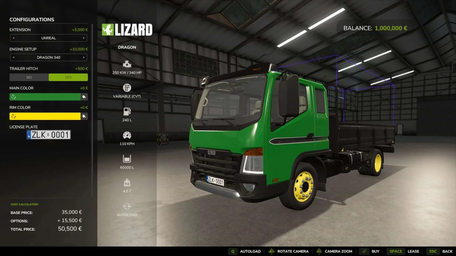 FS25 Lizard Dragon Enhanced Edition v1.0 Trucks Mod FS25 Mod Free Download