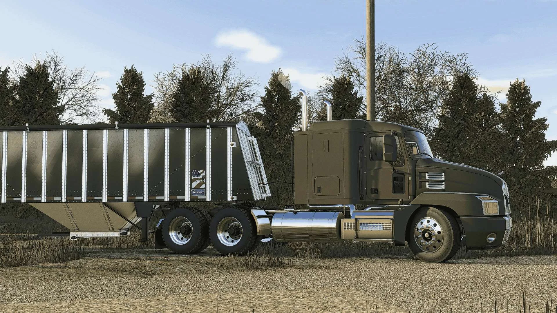 FS25 Mack Anthem v1.0 Trucks Mod FS25 Mod Free Download