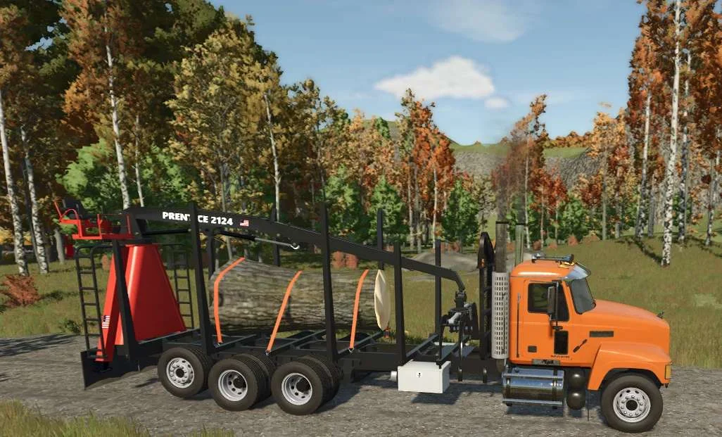 FS25 Mack Loader Truck v1.0 Trucks Mod FS25 Mod Free Download