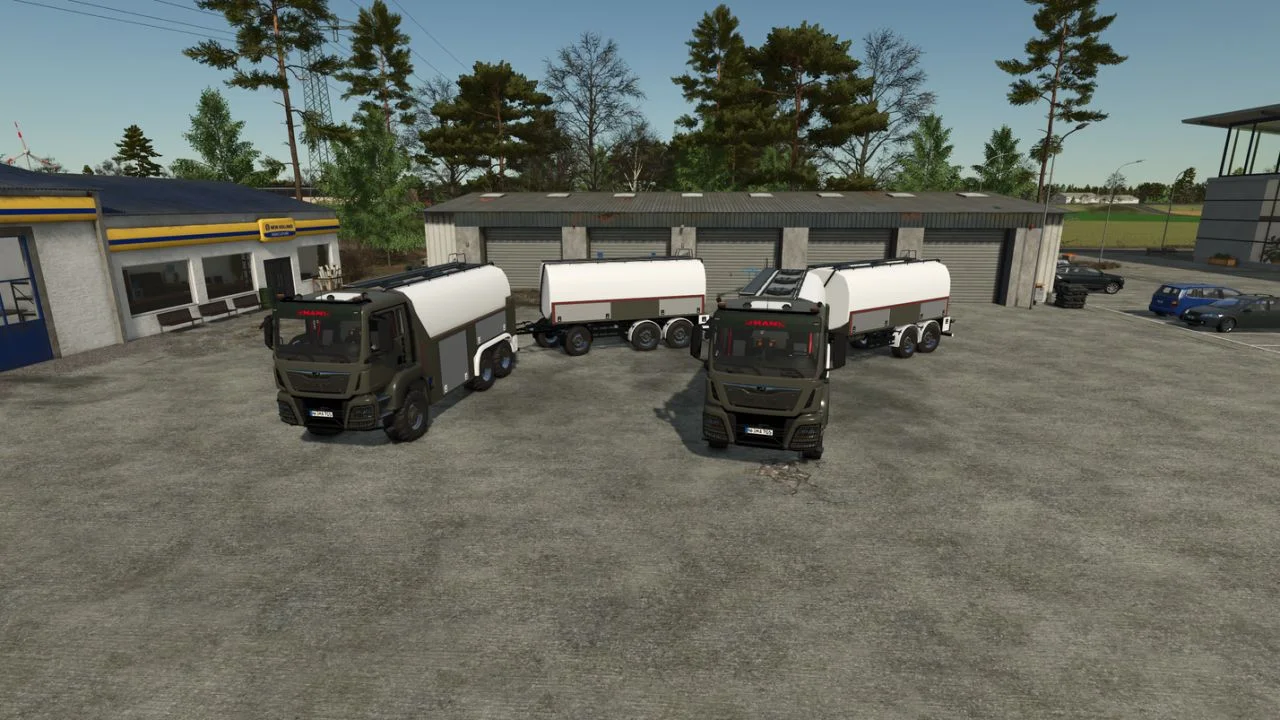 FS25 Man Milchtransport Pack v1.0 Trucks Mod FS25 Mod Free Download