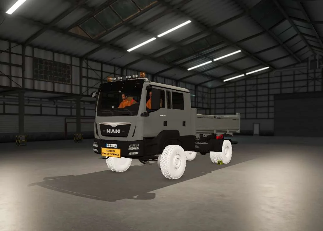 FS25 MAN tgm v1.0 Trucks Mod FS25 Mod Free Download