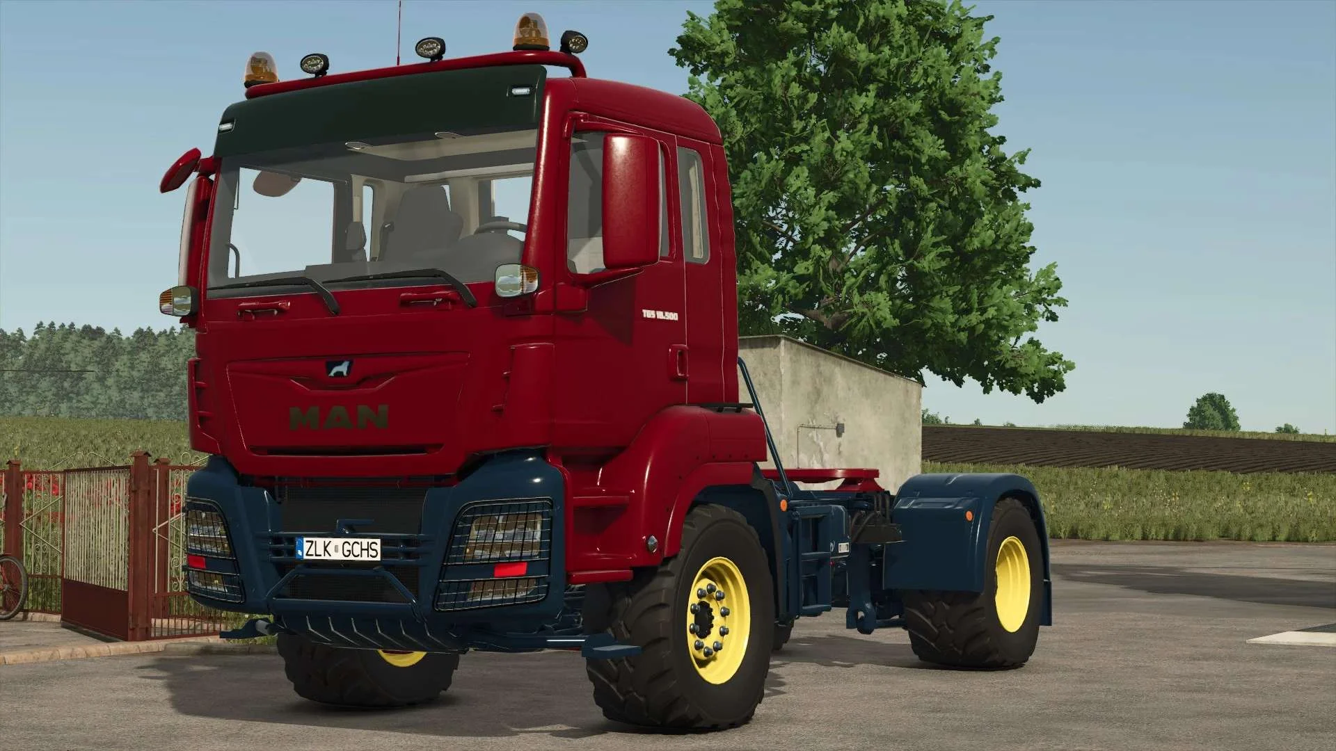 FS25 MAN TGS 18.500 4×4 v1.0 Trucks Mod FS25 Mod Free Download