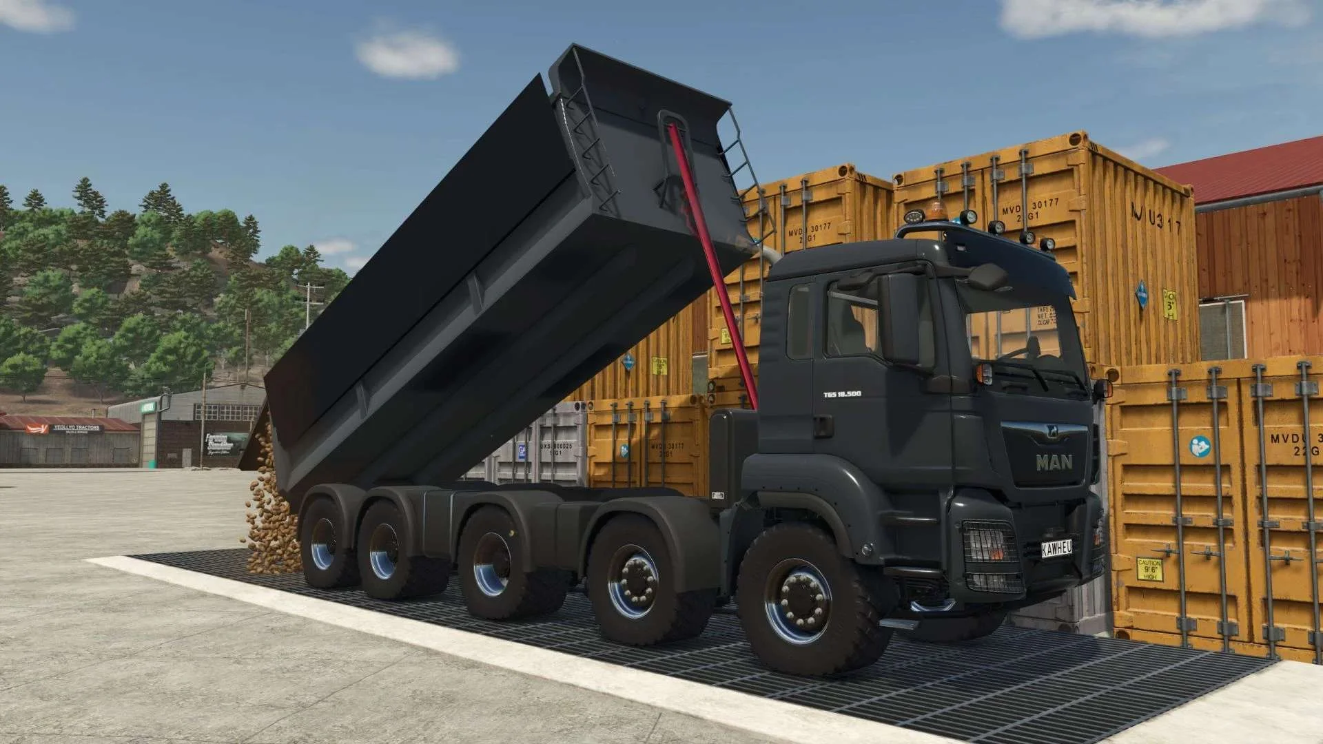 FS25 MAN TGS 18.500 Kipper v1.0 Trucks Mod FS25 Mod Free Download