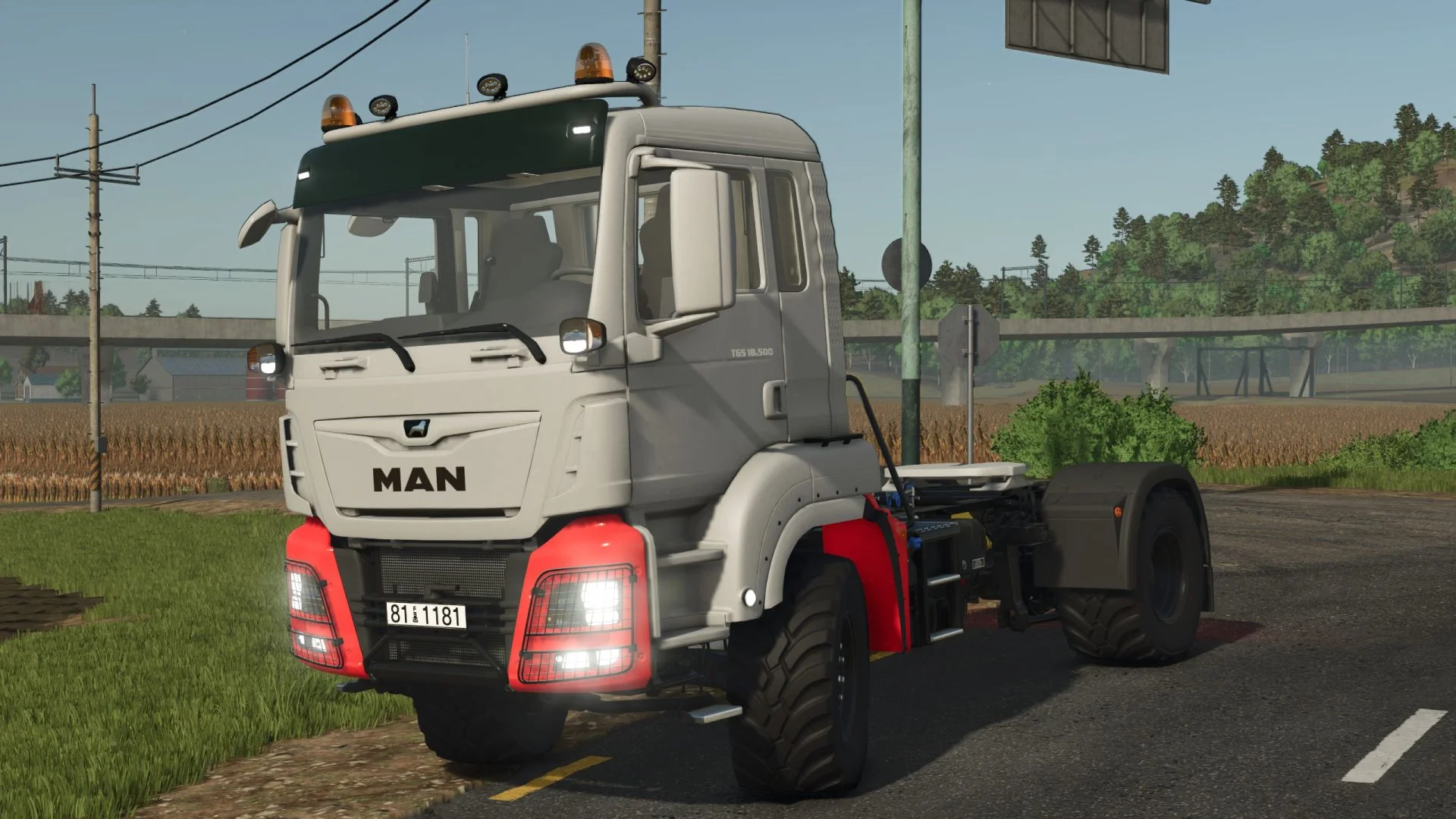 FS25 Man TGS 18500 v1.0.0.1 Trucks Mod FS25 Mod Free Download
