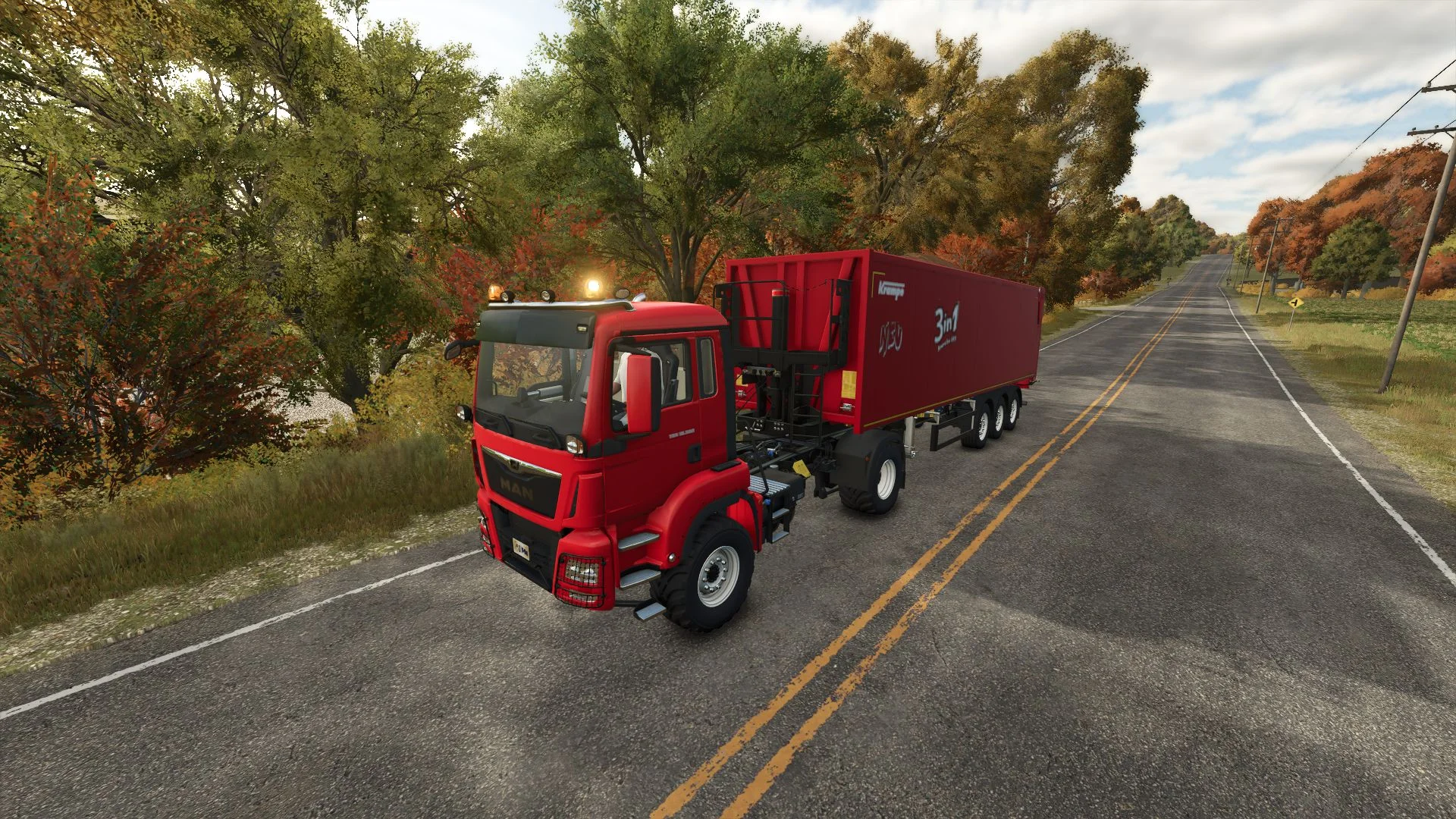 FS25 MAN TGS 18500 v1.0.1.1 Trucks Mod FS25 Mod Free Download