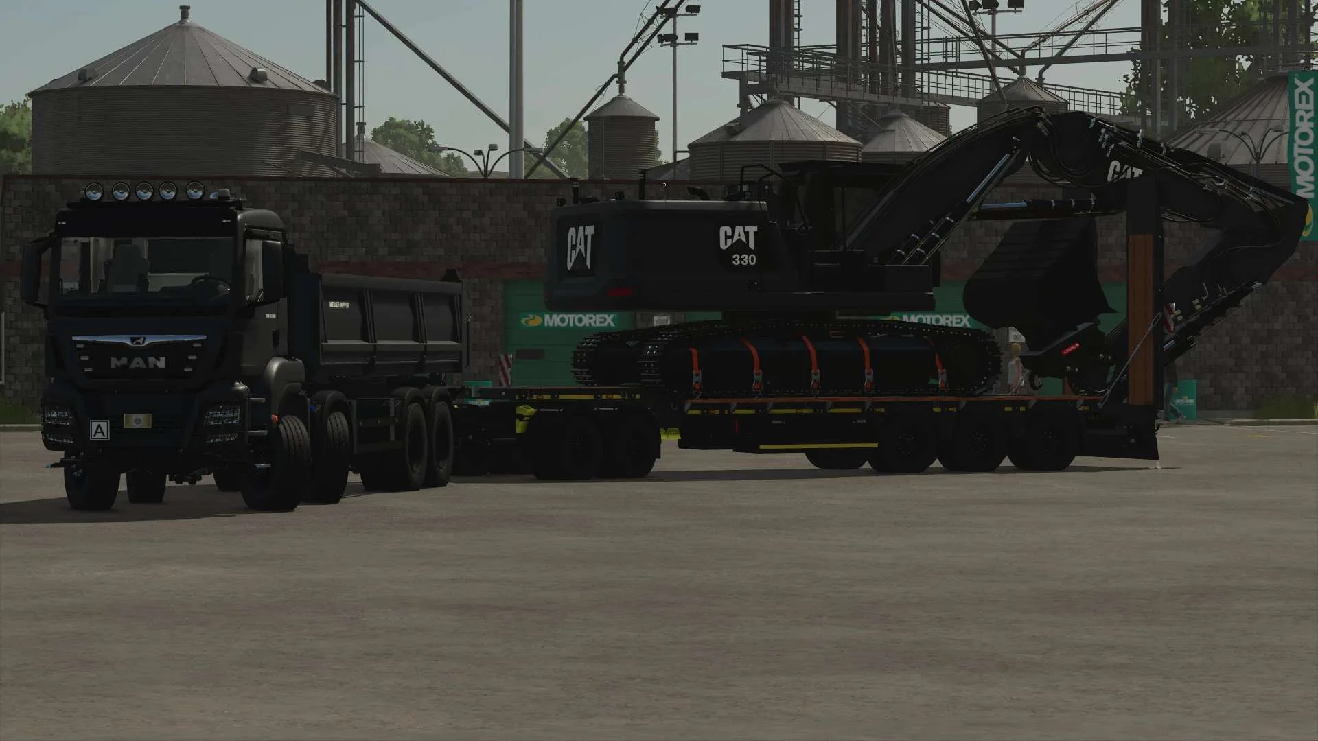 FS25 MAN TGS 4 Achs Kipper v1.0.0.1 Trucks Mod FS25 Mod Free Download