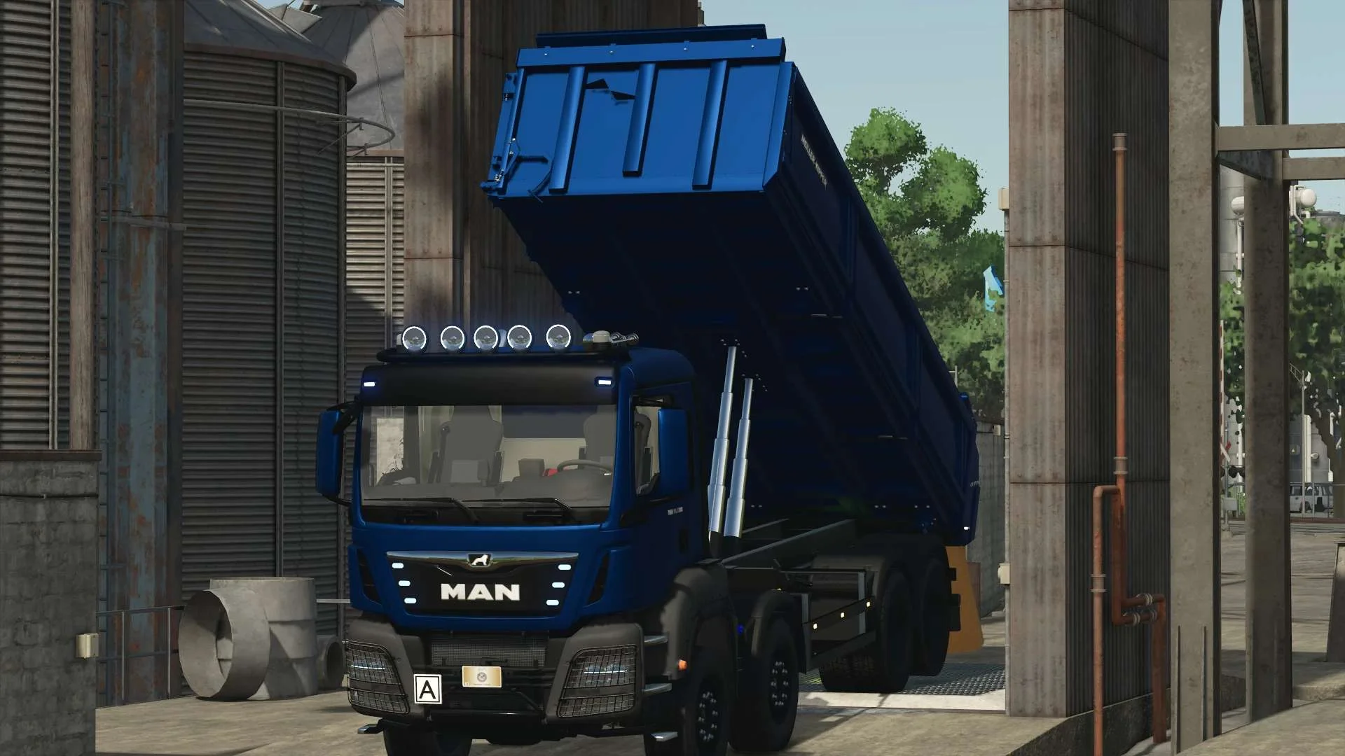 FS25 MAN TGS 4 Achs Kipper v1.0 Trucks Mod FS25 Mod Free Download