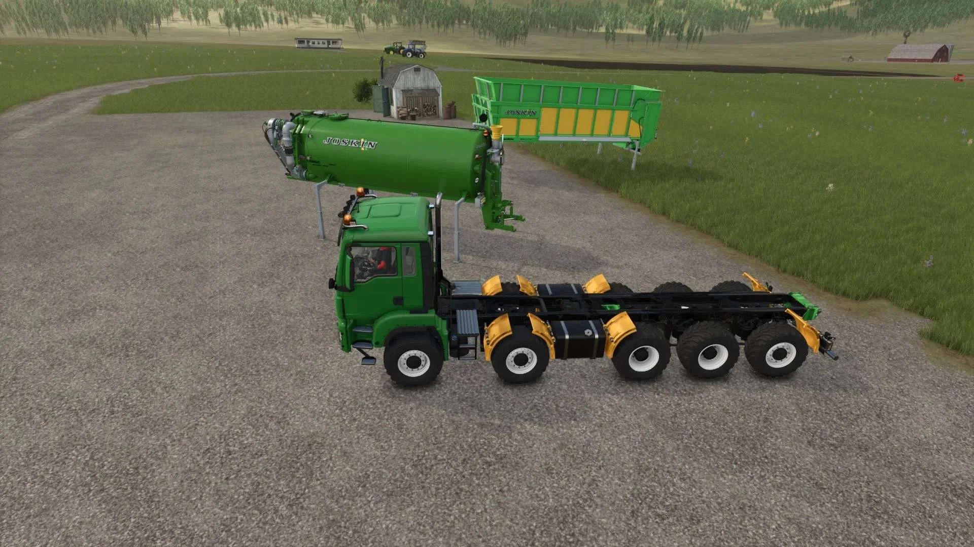 FS25 MAN TGS 44500 JoskinCargo v1.5 Trucks Mod FS25 Mod Free Download