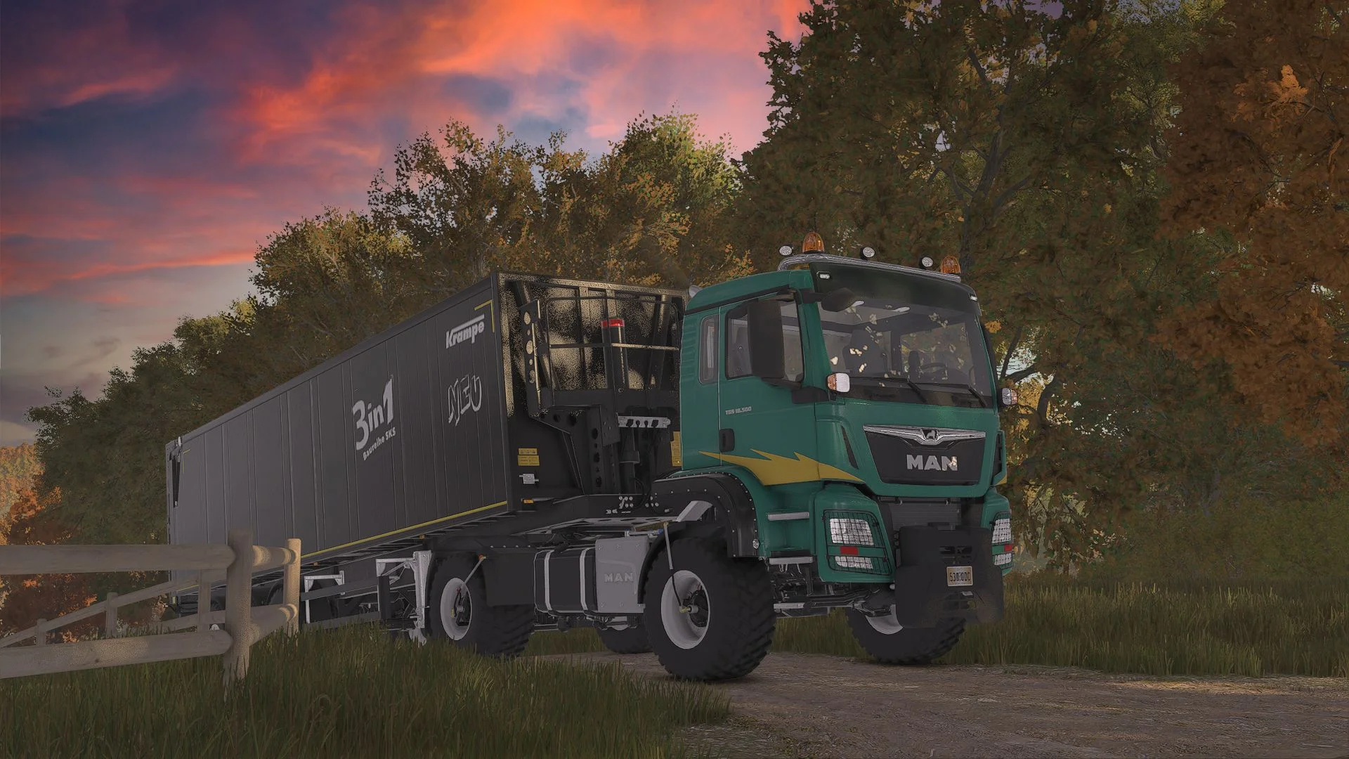 FS25 Man TGS AGRI v1.0.0.3 Trucks Mod FS25 Mod Free Download