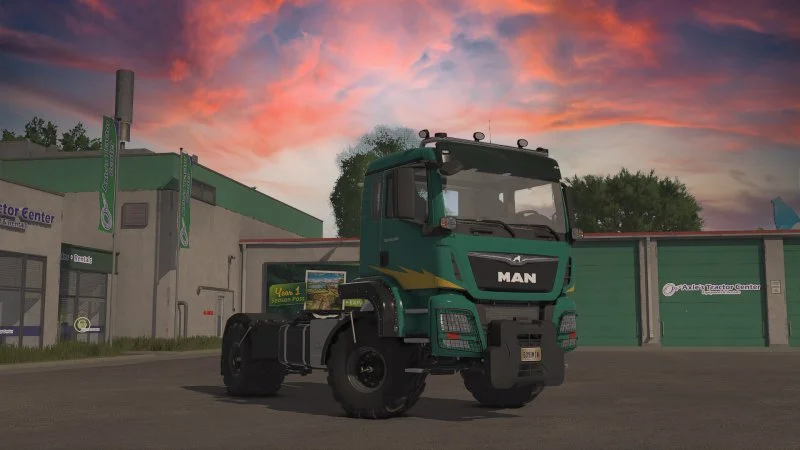 FS25 Man TGS AGRI v1.0 Trucks Mod FS25 Mod Free Download