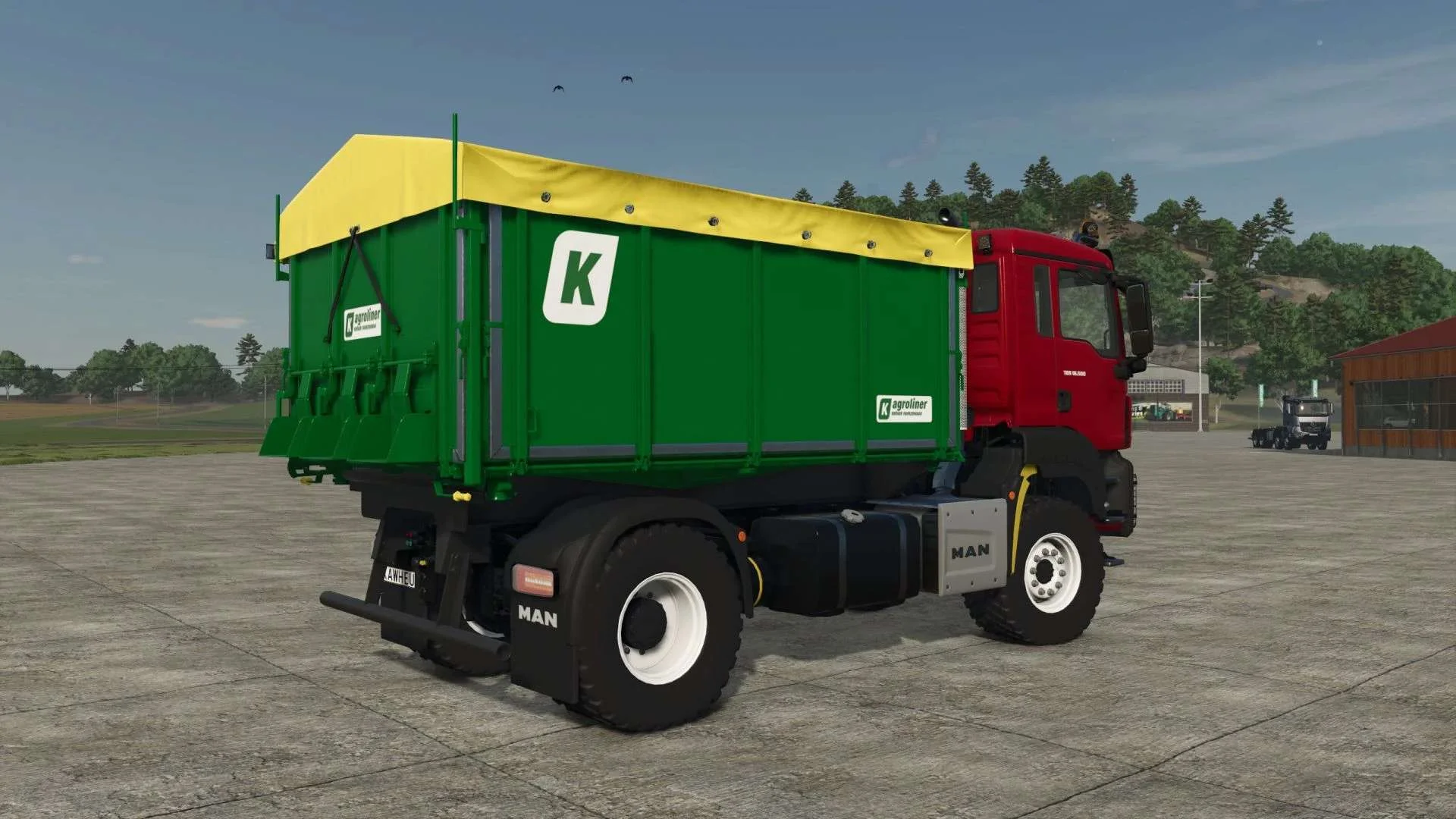 FS25 MAN TGS AgroTruck v1.0.0.2 Trucks Mod FS25 Mod Free Download