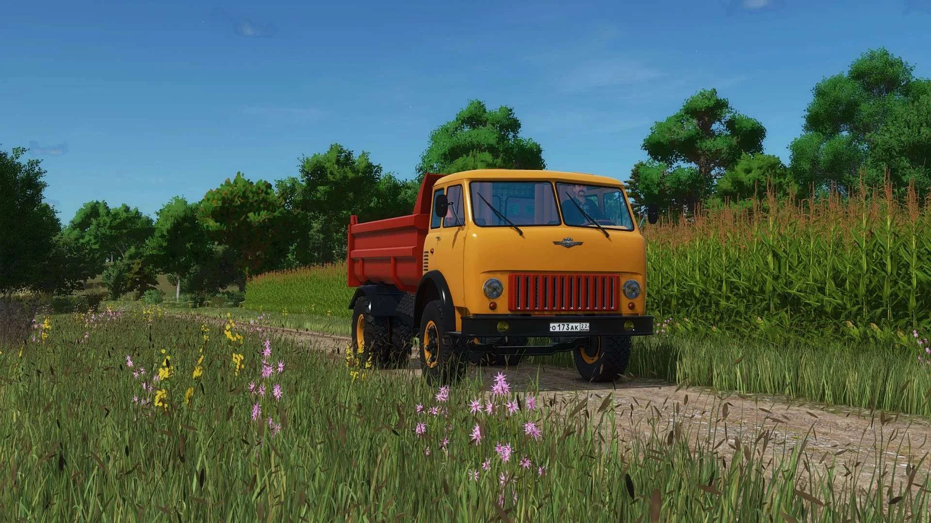 FS25 MAZ-5549 v1.0 Trucks Mod FS25 Mod Free Download