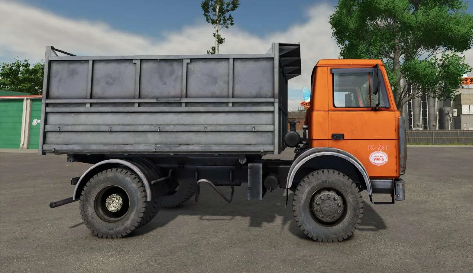 FS25 MAZ 5551 v1.0 Trucks Mod FS25 Mod Free Download