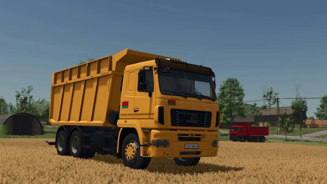 FS25 MAZ-6501 20m3 v1.1 Trucks Mod FS25 Mod Free Download
