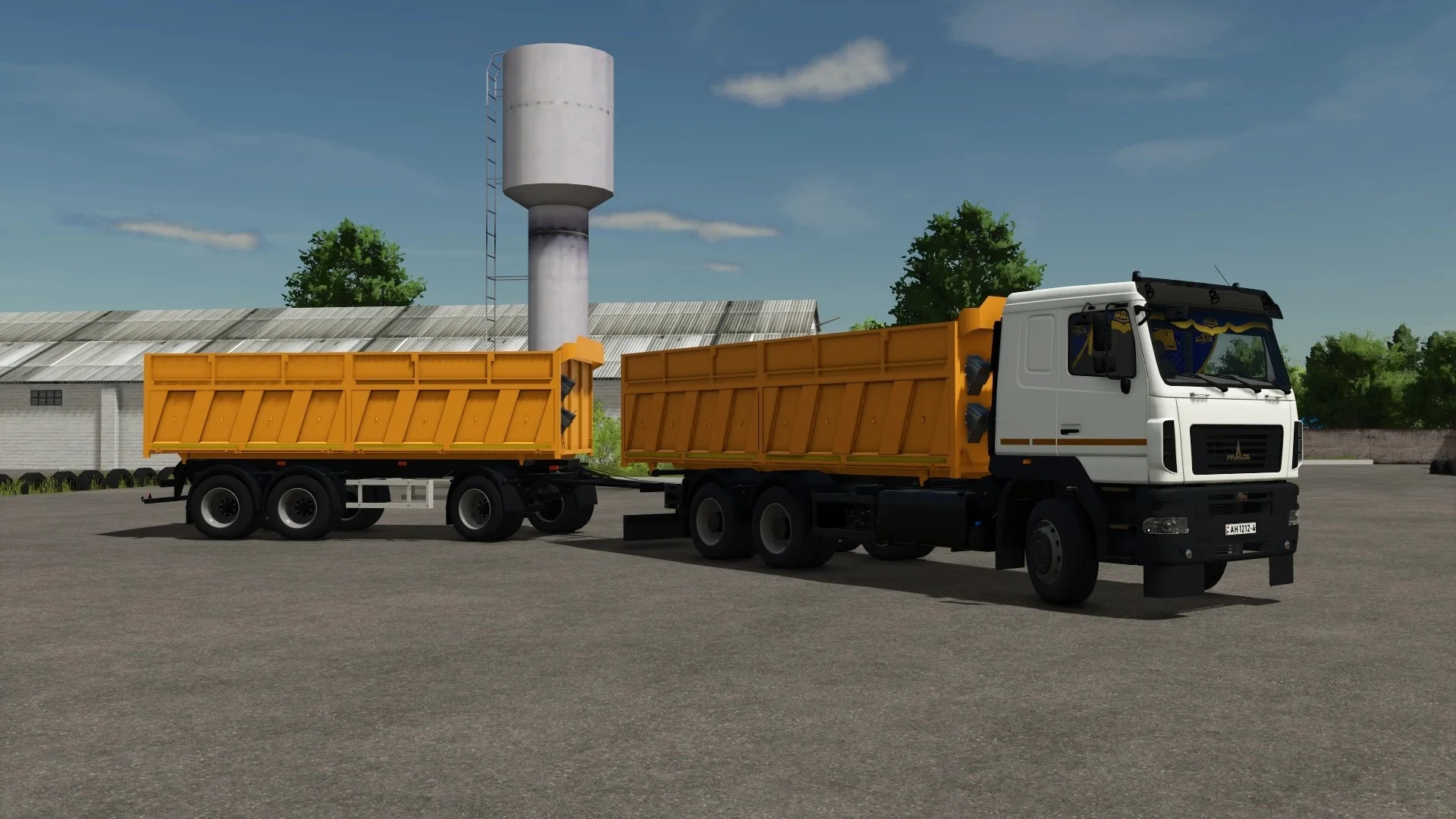 FS25 MAZ 6501 selhoz v1.0.1 Trucks Mod FS25 Mod Free Download