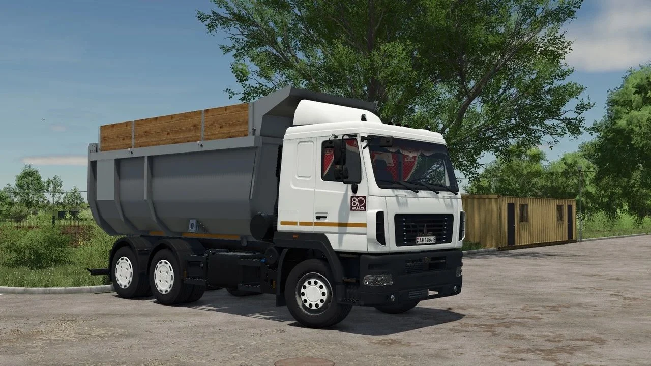 FS25 MAZ 6501 v1.1 Trucks Mod FS25 Mod Free Download