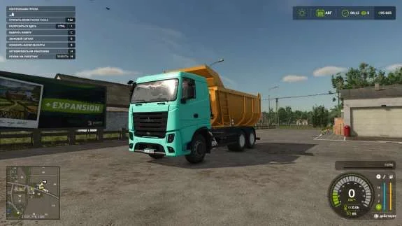 FS25 Maz 6501m7 dump truck v1.0.0.1 Trucks Mod FS25 Mod Free Download