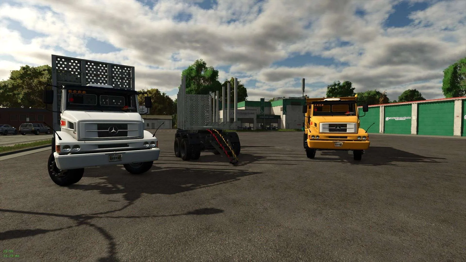 FS25 Mercedes 2638 v1.0 Trucks Mod FS25 Mod Free Download