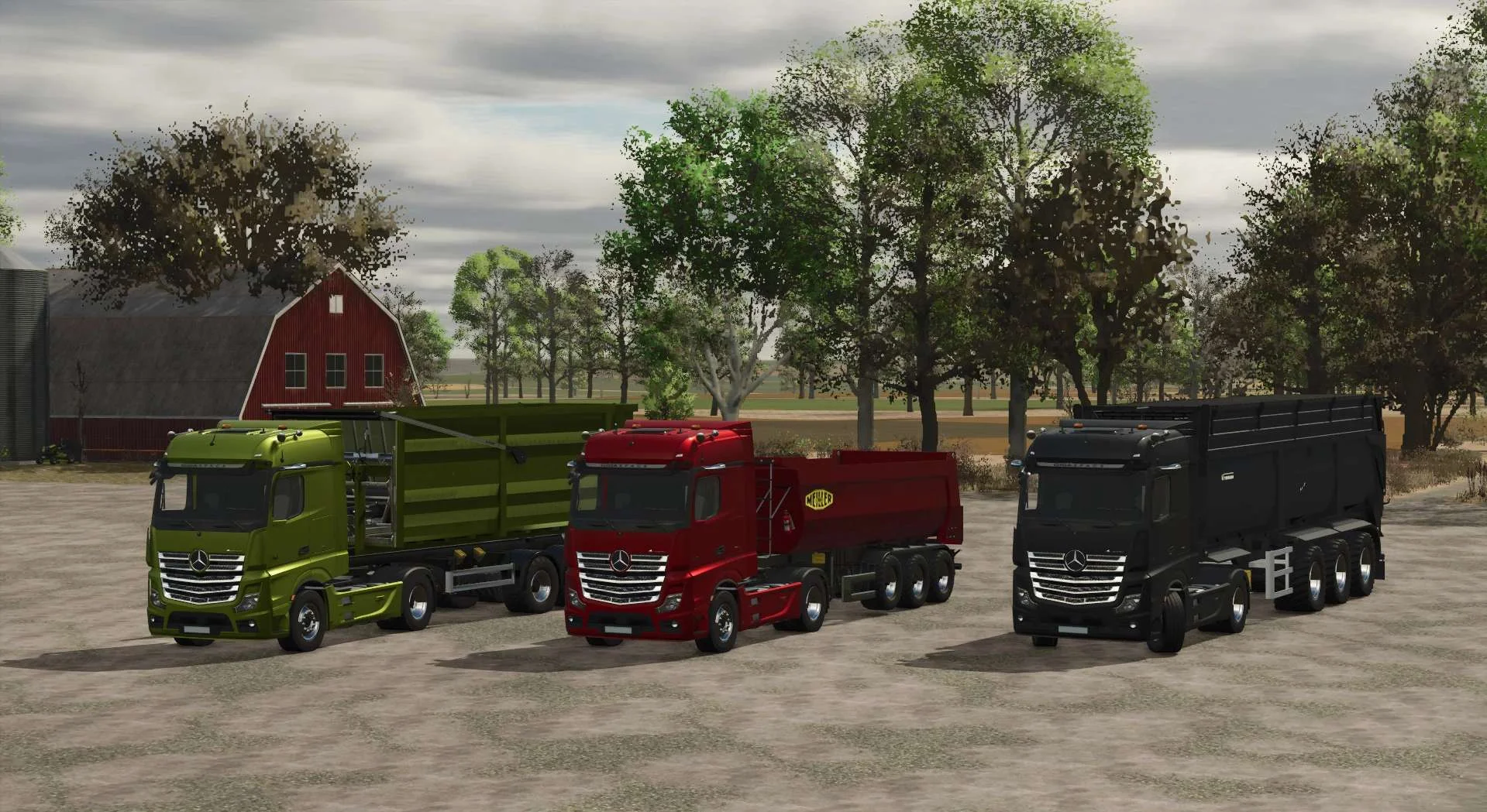 FS25 Mercedes Actros 2020 v1.0.0.2 Trucks Mod FS25 Mod Free Download