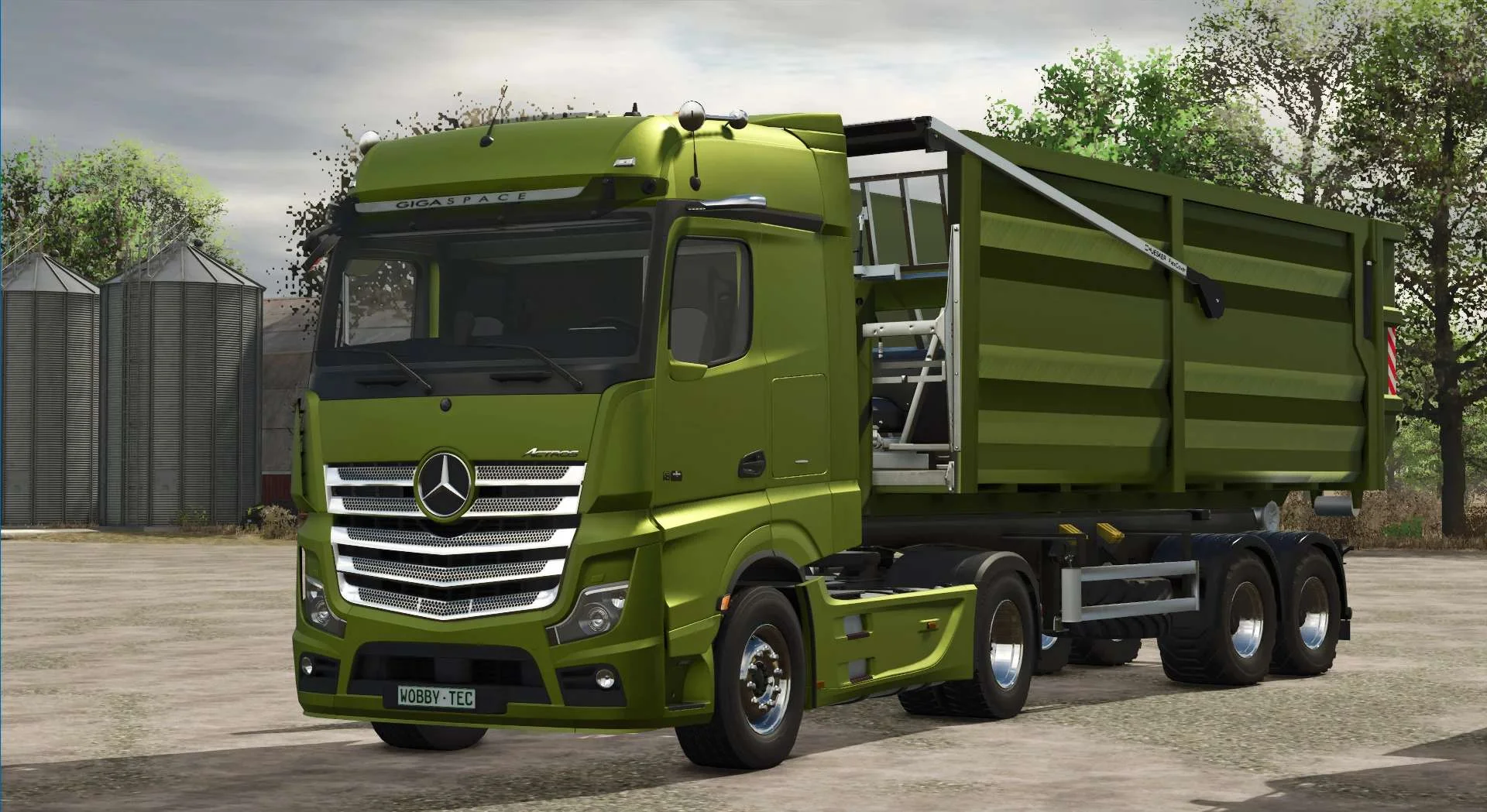 FS25 Mercedes Actros 2020 v1.0 Trucks Mod FS25 Mod Free Download